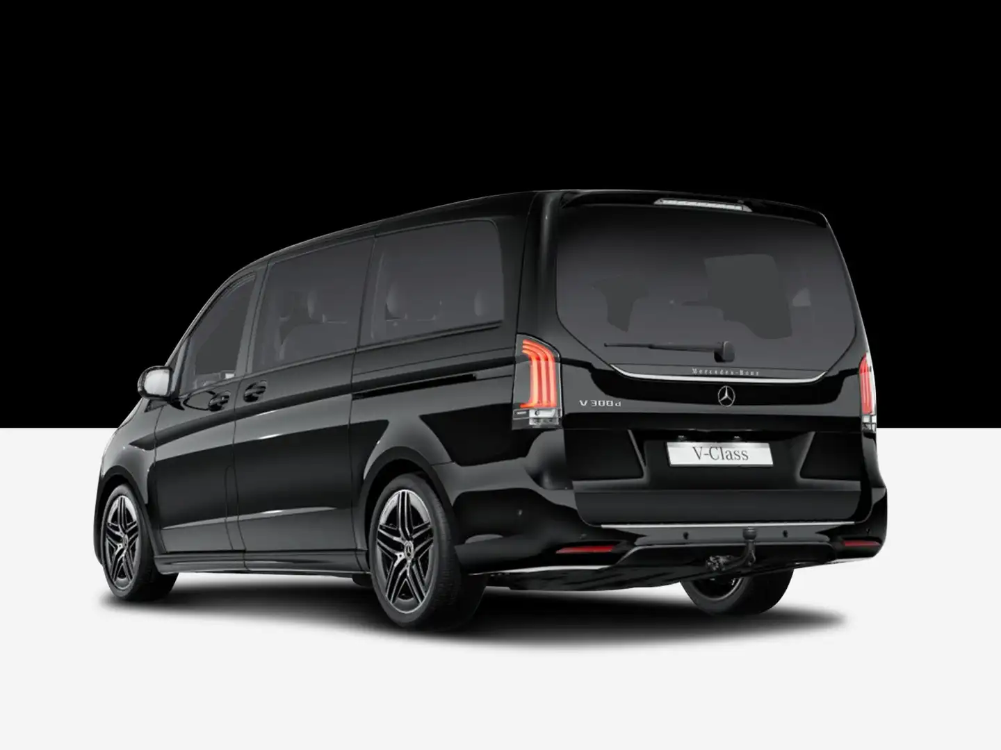 Mercedes-Benz V 300 V 300 d AVANTGARDE Lang AMG Line/Basic/Navi/Klima Noir - 2