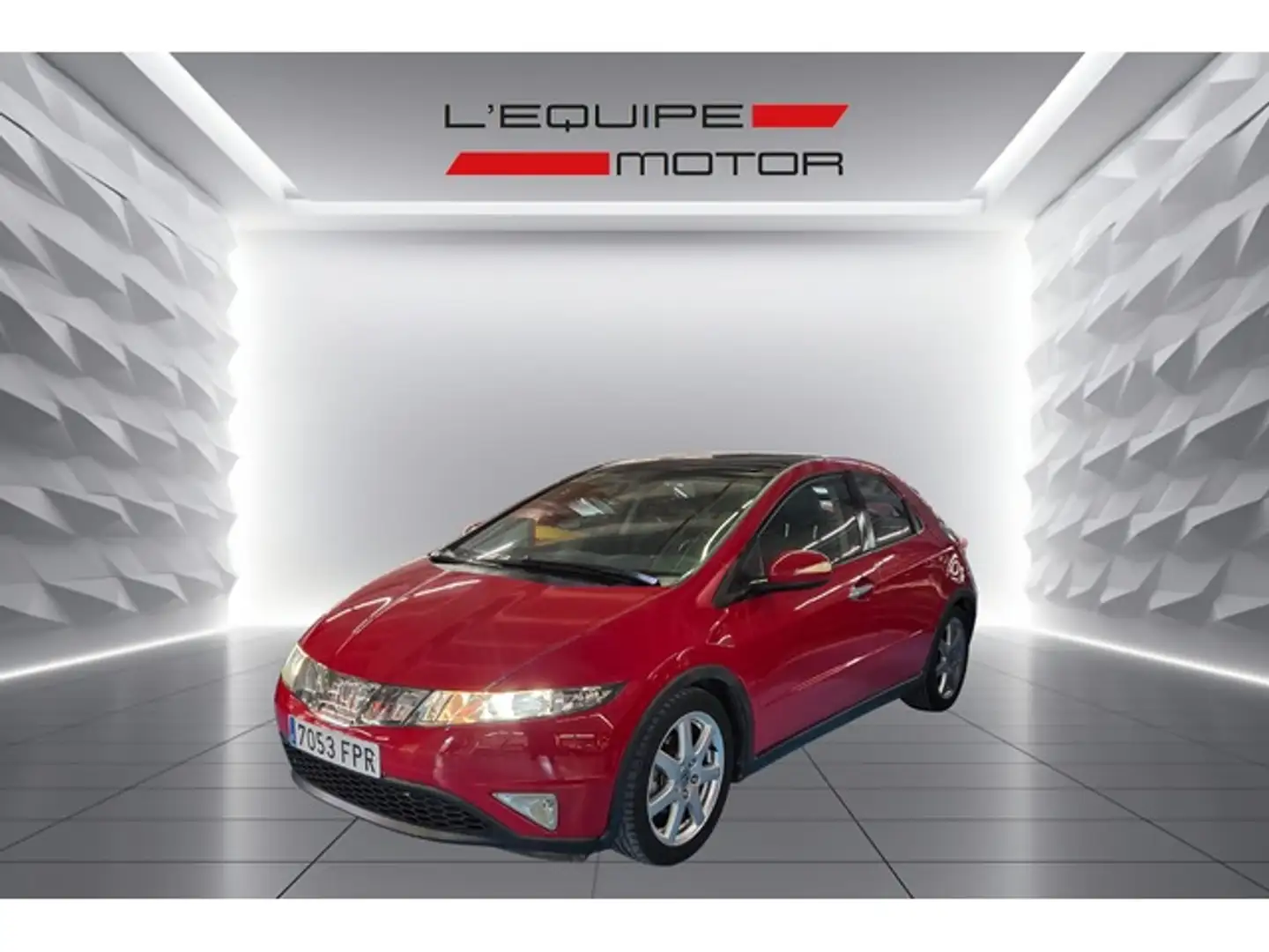 Honda Civic 1.8 i-VTEC Executive Rojo - 2