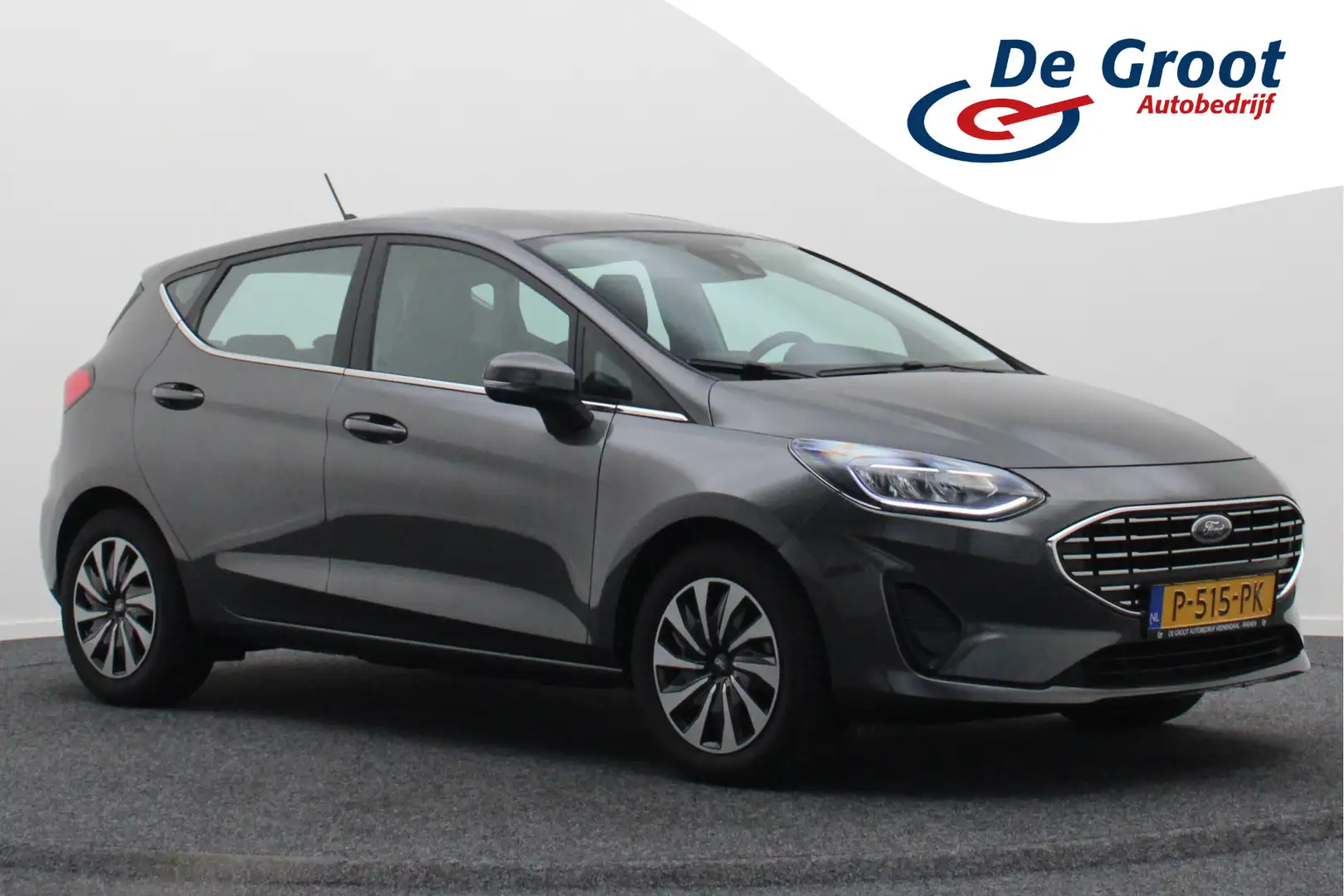 Ford Fiesta 1.0 EcoBoost Hybrid Titanium Climate, Cruise, Elek Grau - 1