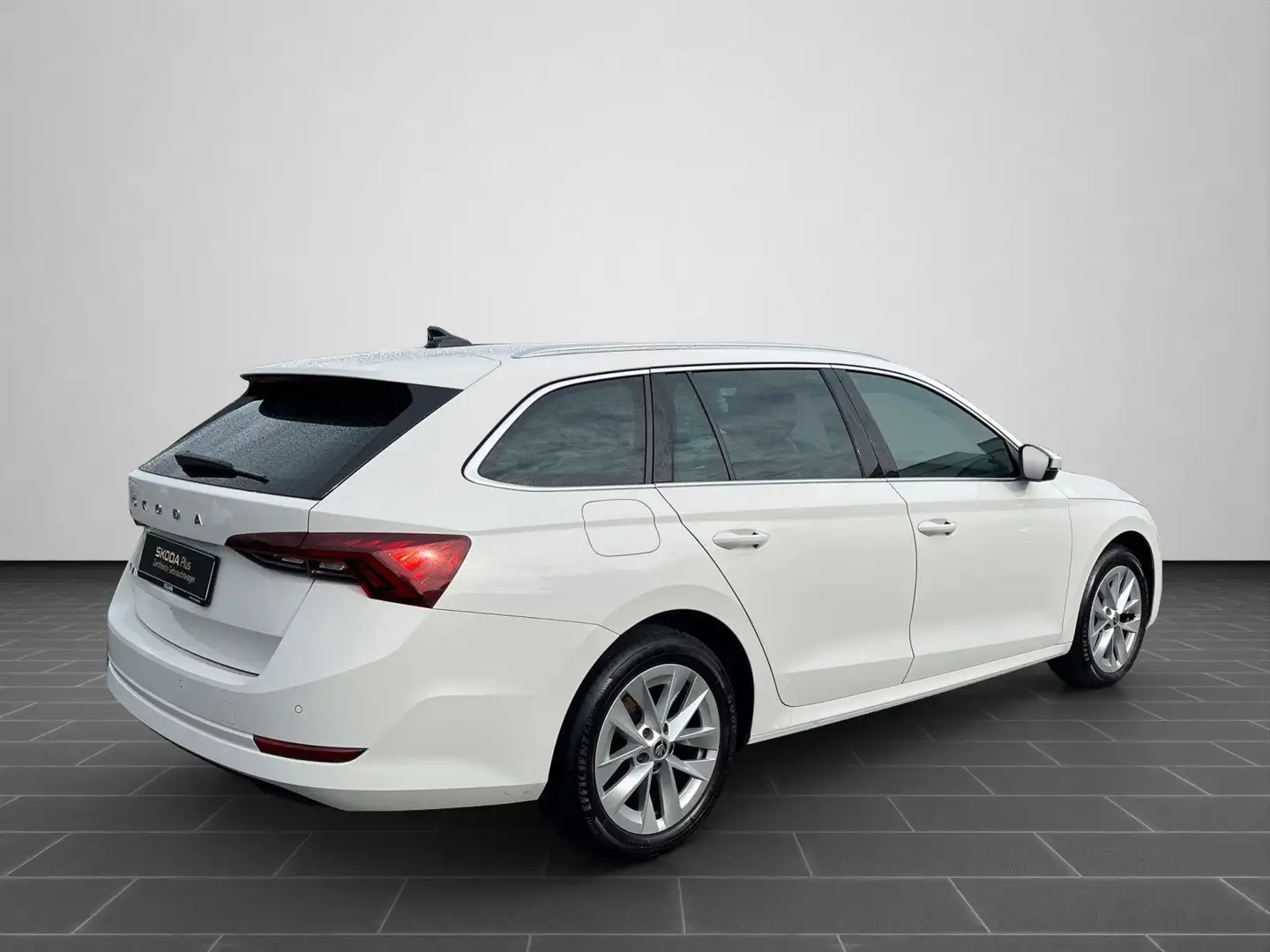 Skoda Octavia Combi Style 2,0 TDI DSG NAVI AHK LED Hea Weiß - 2