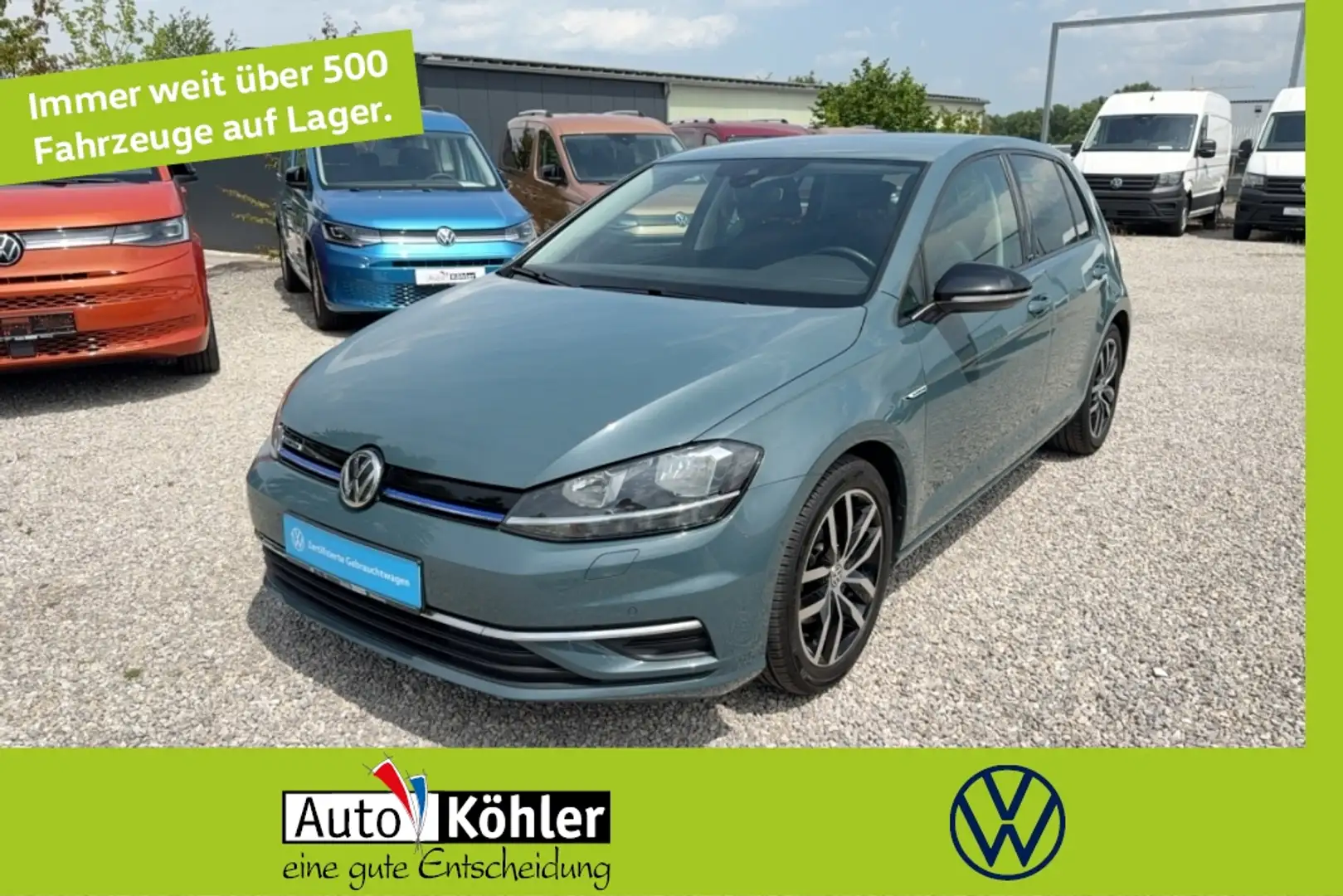 Volkswagen Golf IQ.Drive TSi Light Assist / Parklenkassistent Blau - 1
