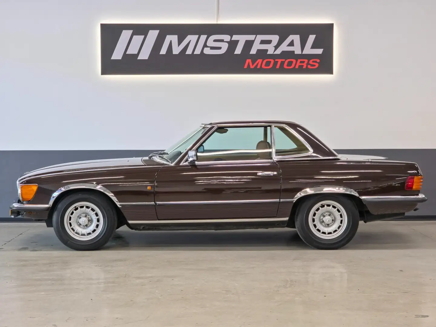 Mercedes-Benz SL 280 R107 ASI Коричневий - 2