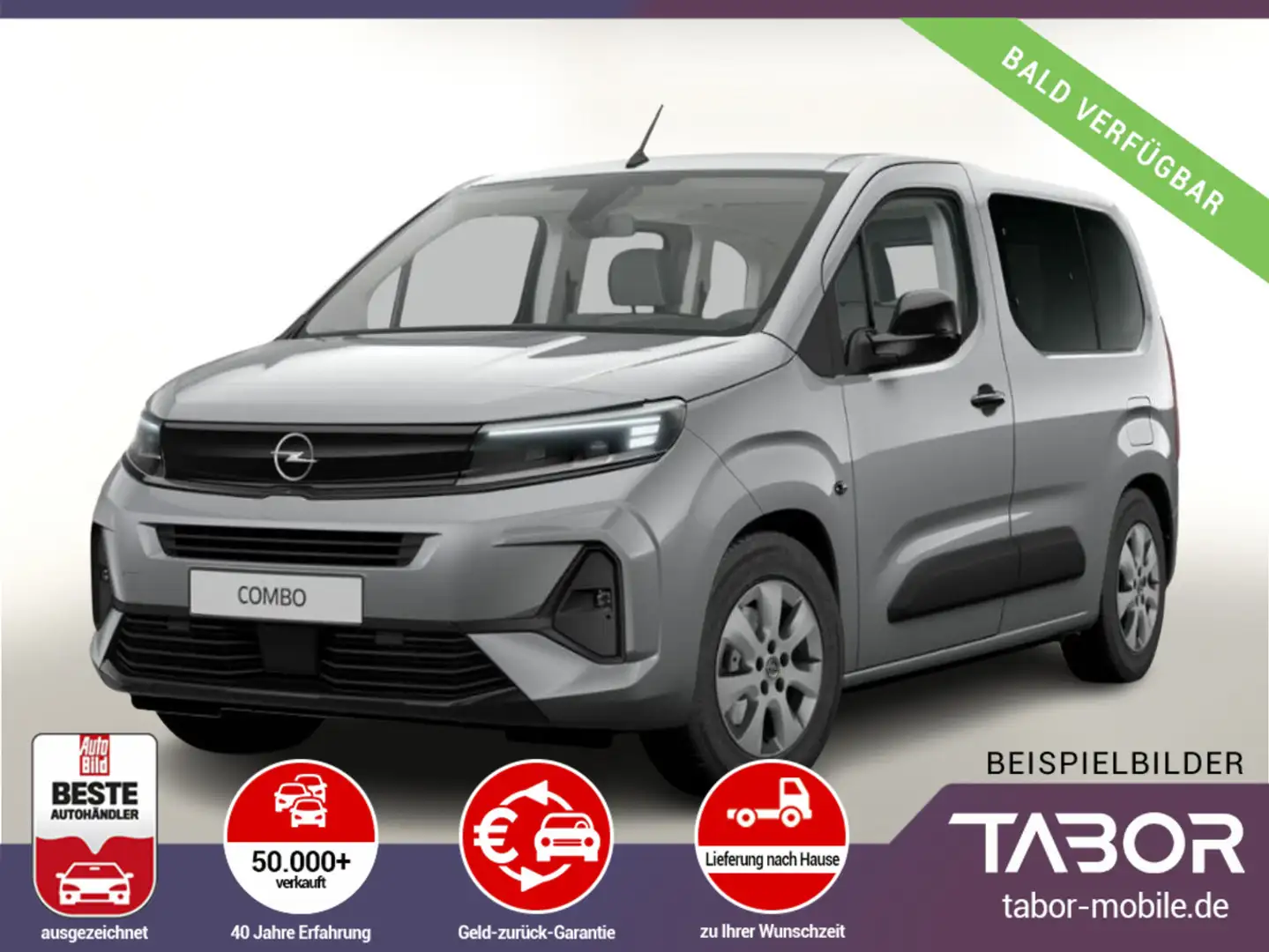 Opel Combo 1.5 D 130 AT8 Matrix Nav  StyleP 180°Kam Gris - 1