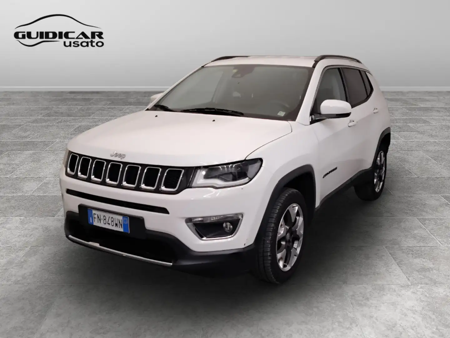 Jeep Compass II 2017 - Compass 2.0 mjt Limited 4wd 140cv auto Blanc - 1