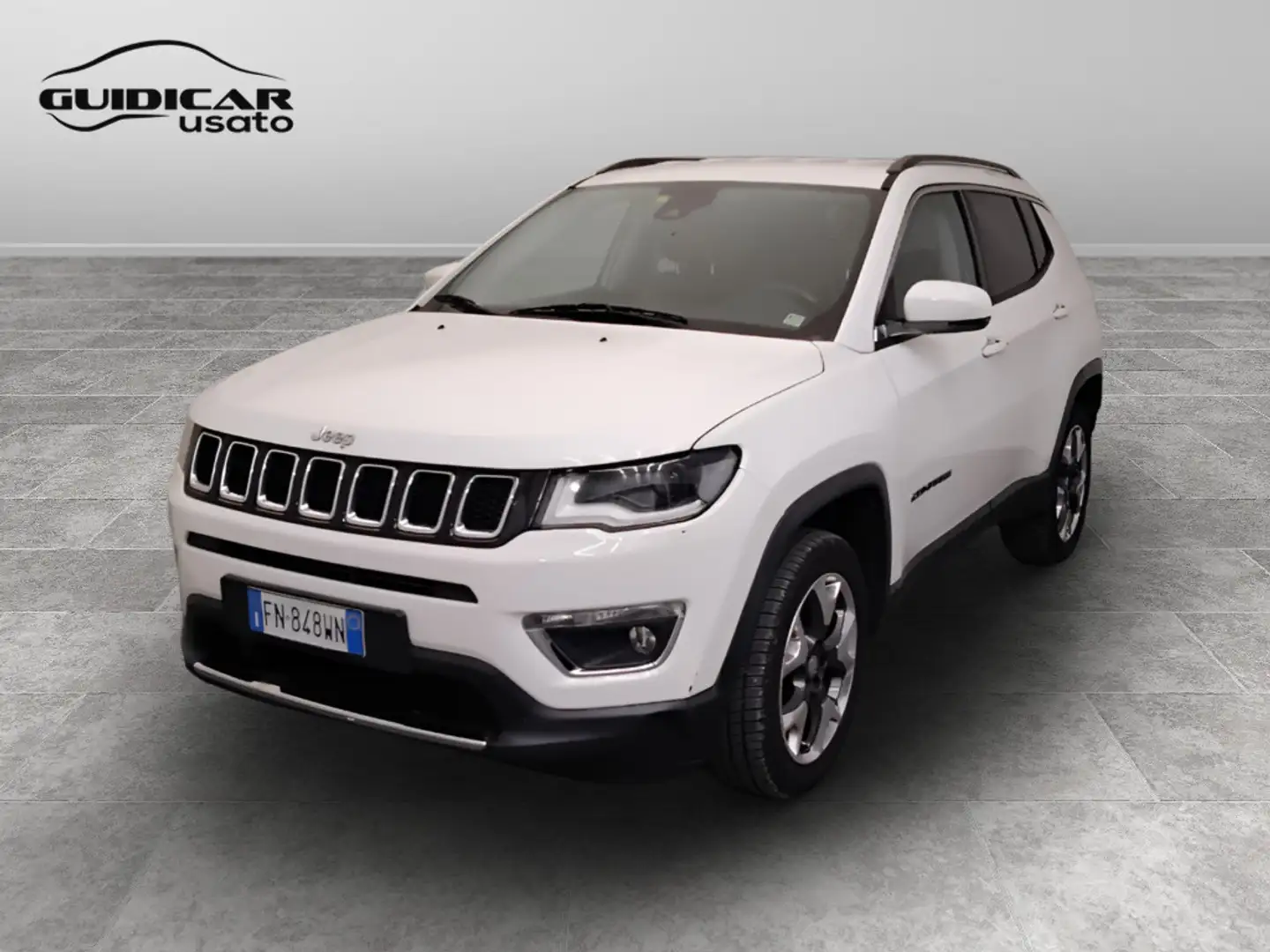Jeep Compass II 2017 - Compass 2.0 mjt Limited 4wd 140cv auto Blanc - 1