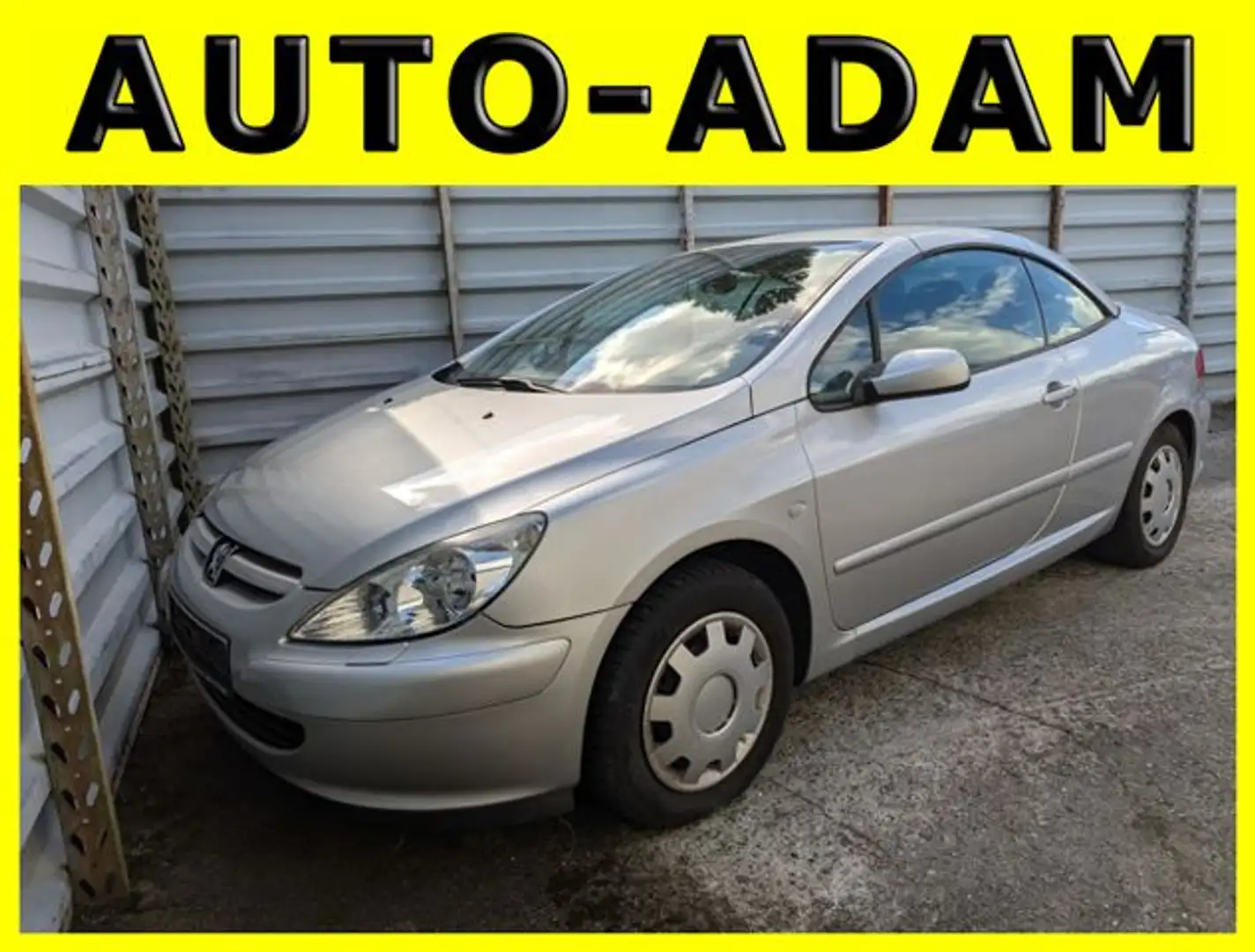 Peugeot 307 CC *Leder*Klima*Automatikgetriebe Fehler* Silber - 1