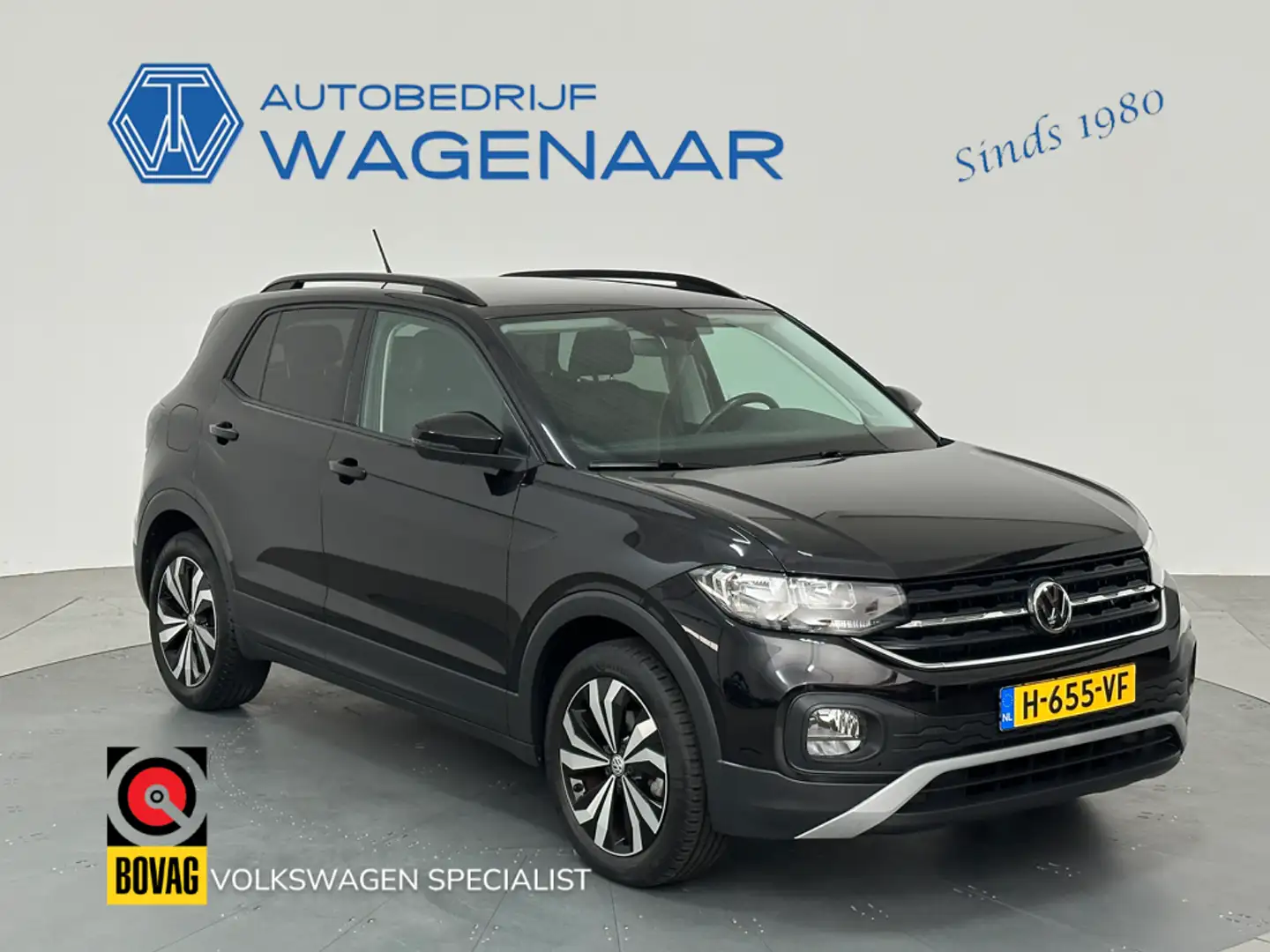 Volkswagen T-Cross 1.0 TSI LIFE EXECUTIVE BLACKLINE Zwart - 1