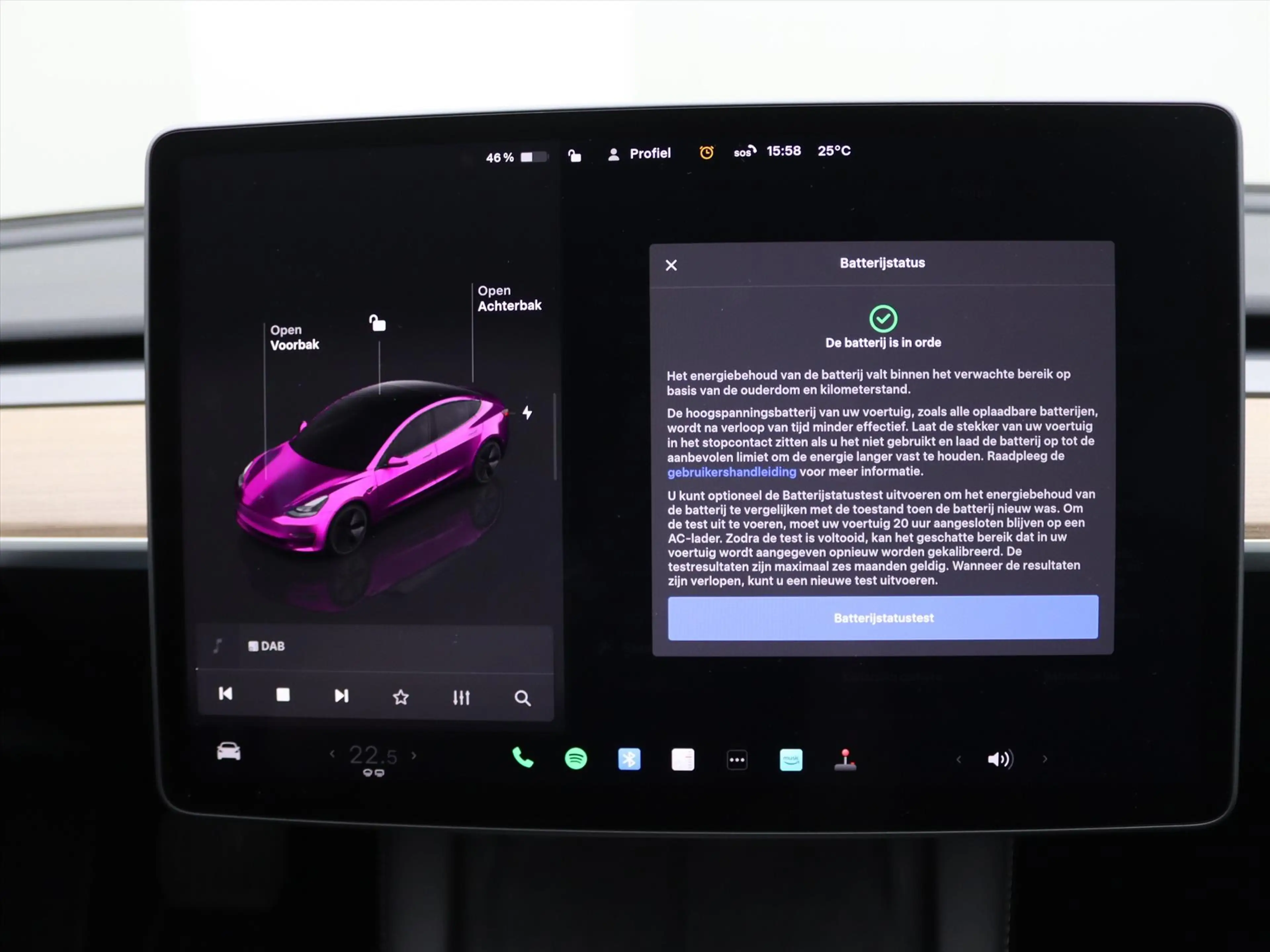 Tesla Model 3 Long-Range RWD 351pk 75 kWh 94% SoH UPGRADE [ RYZE — photo 34