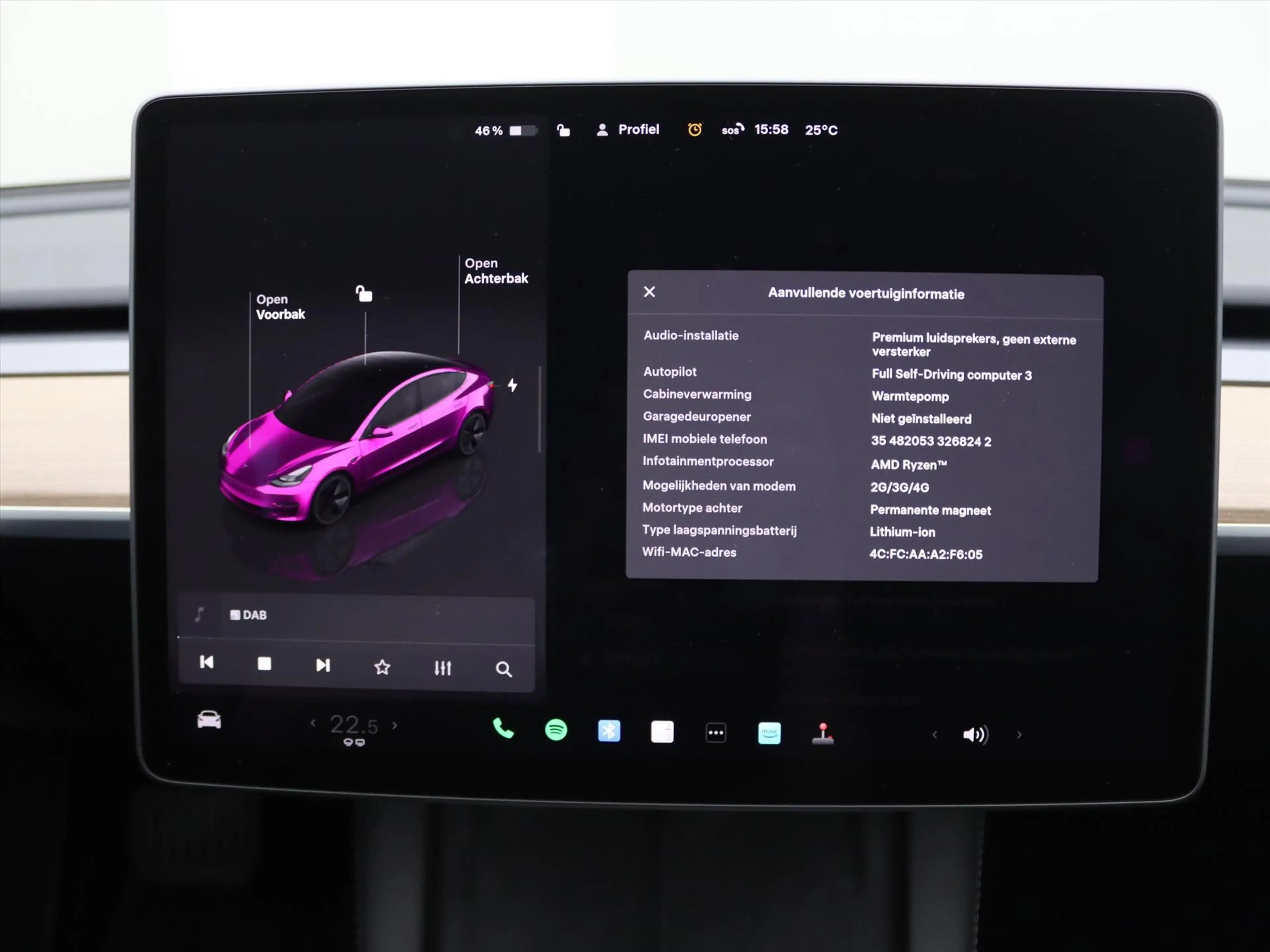 Tesla Model 3 Long-Range RWD 351pk 75 kWh 94% SoH UPGRADE [ RYZE — photo 35