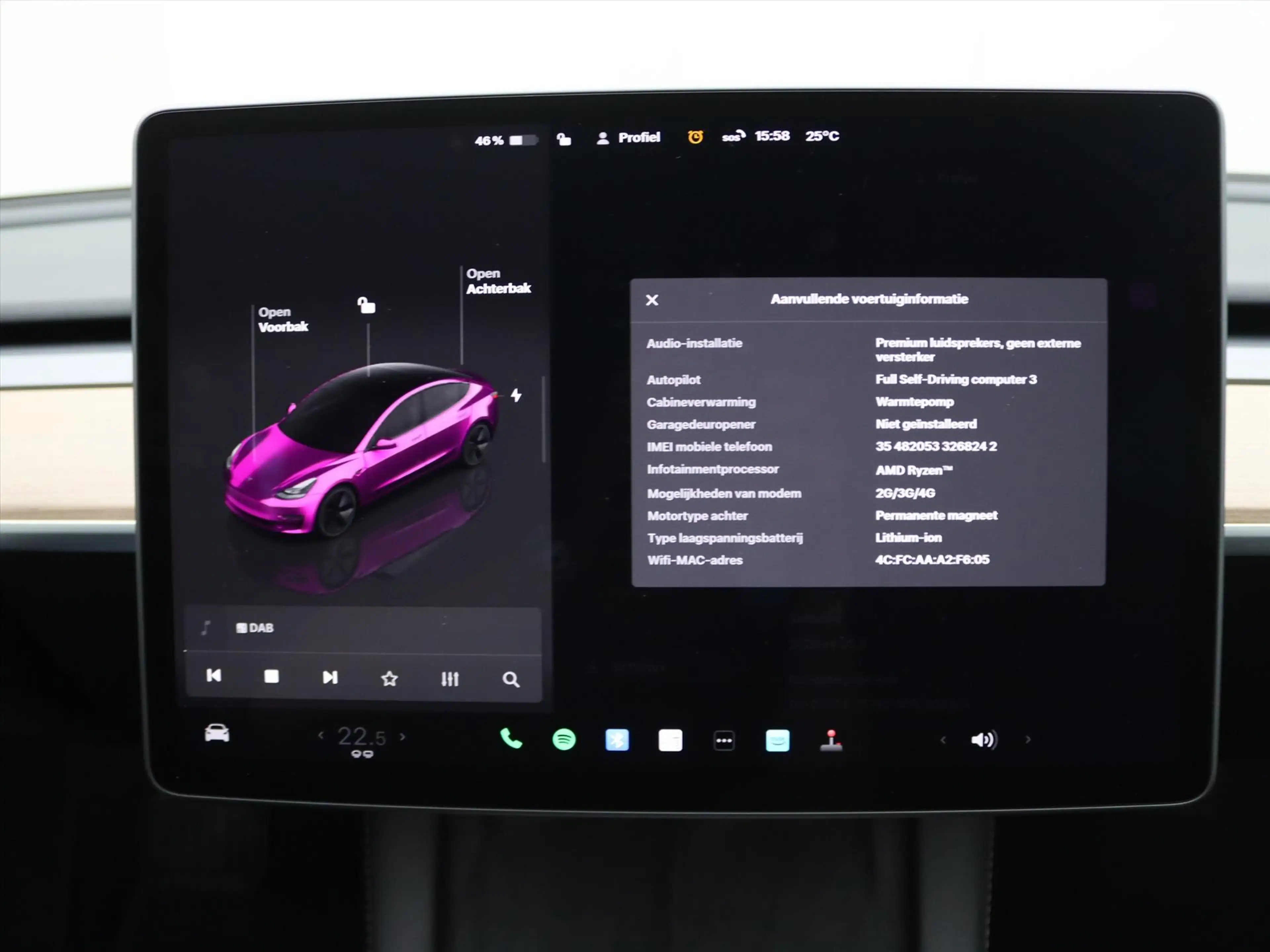 Tesla Model 3 Long-Range RWD 351pk 75 kWh 94% SoH UPGRADE [ RYZE — photo 33