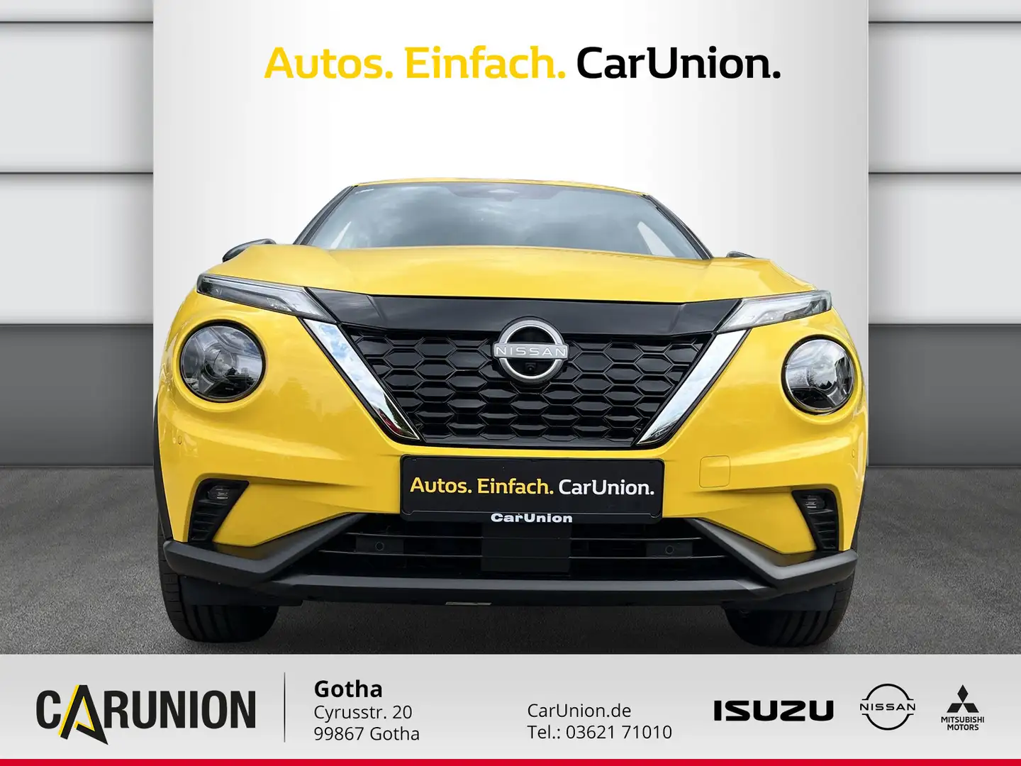Nissan Juke 1.6 HYBRID 143 PS 4AMT TEKNA Geel - 2
