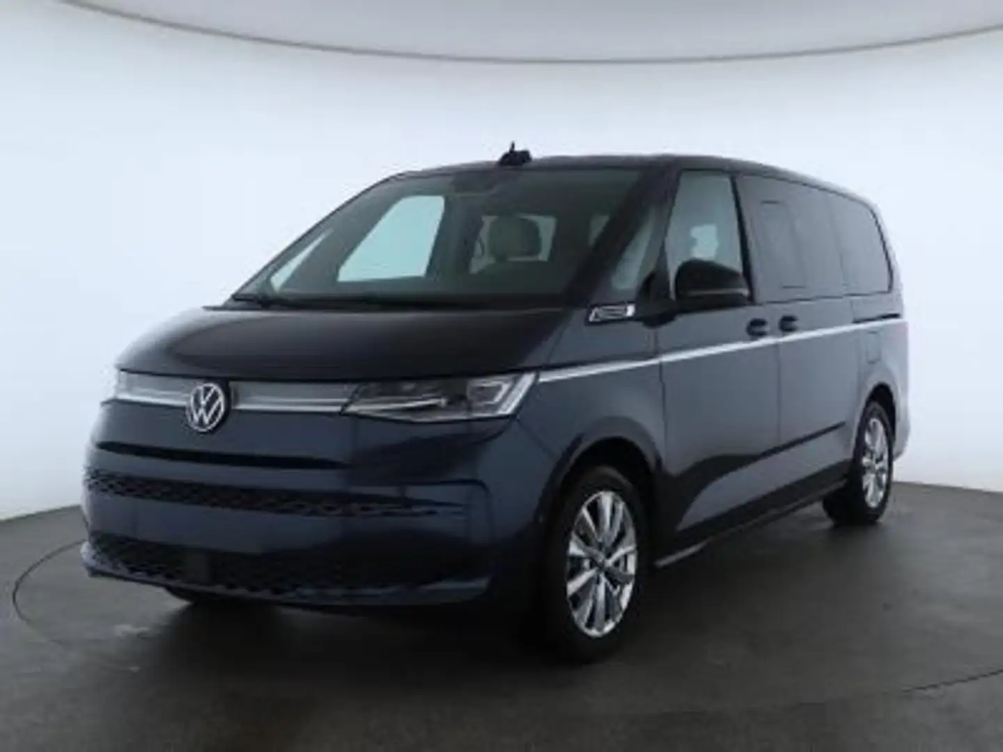 Volkswagen T7 Multivan 2,0 TDI STYLE lang DSG LED*Navi*AHK Blauw - 2