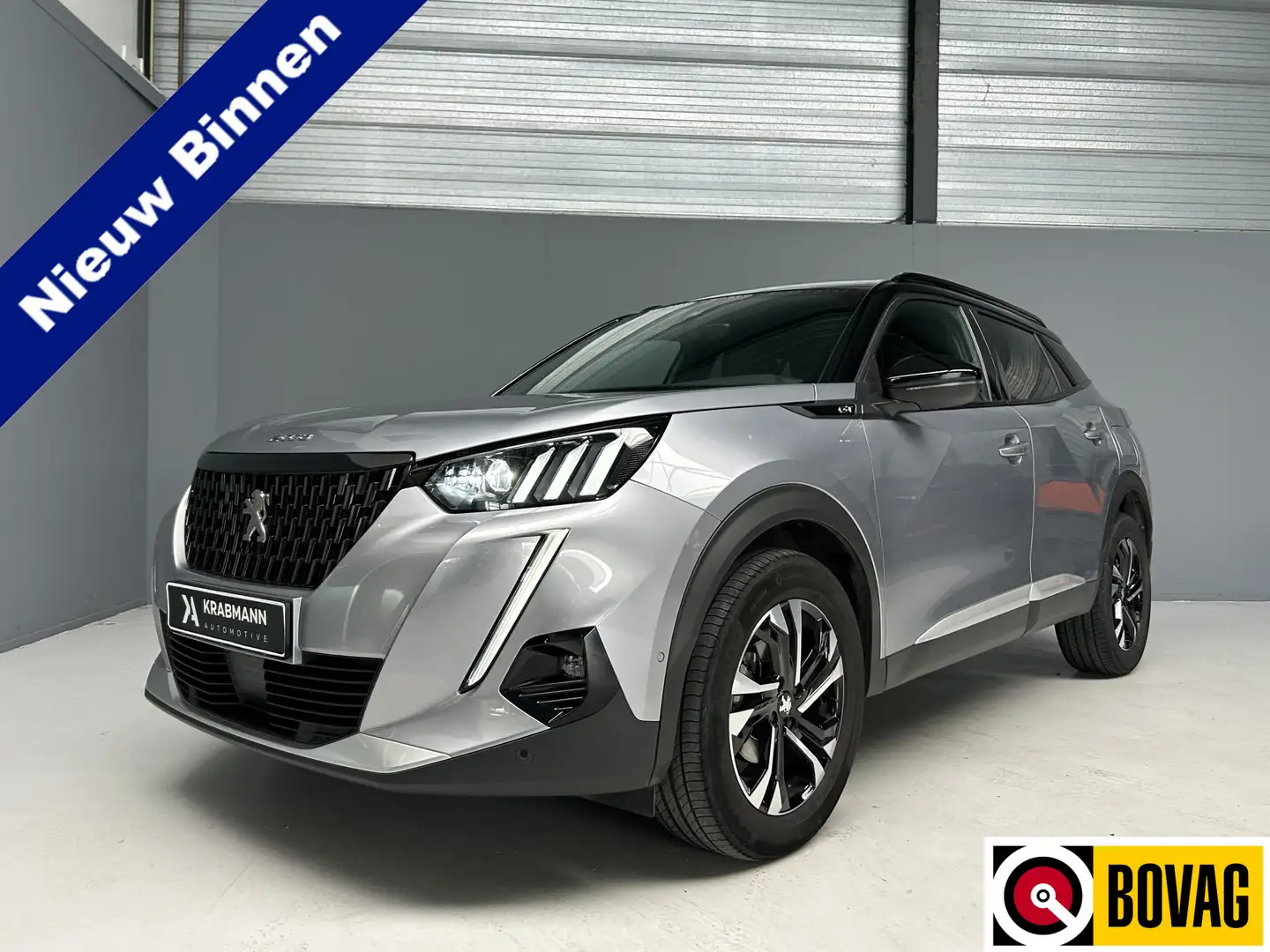 Peugeot 2008 1.2 PureTech GT Autotmaat|Camera|Navi|LED|Cruise Gris - 1