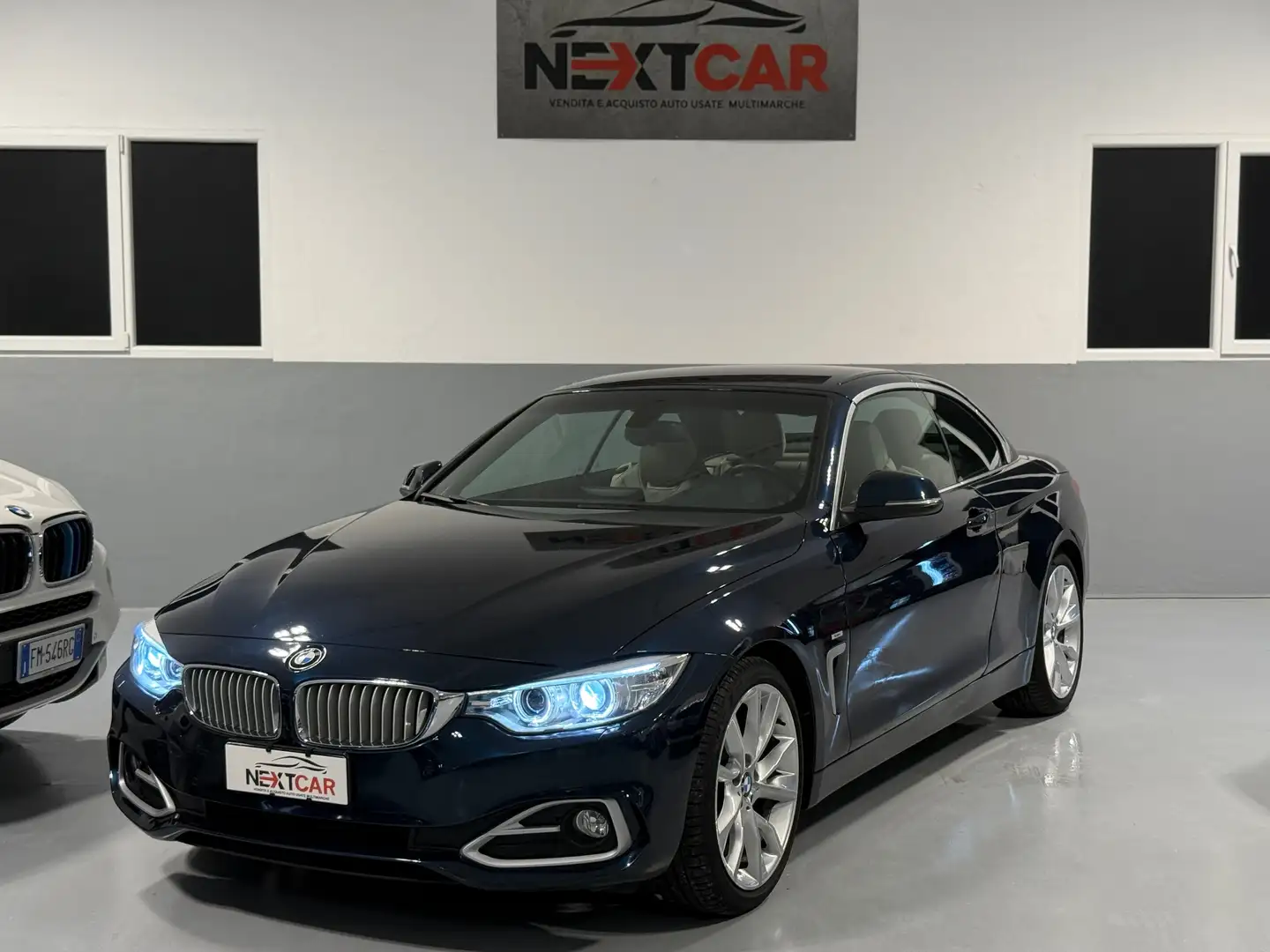 BMW 420 Cabrio Hardtop! Luxury 184cv 70.000KM! Blu/Azzurro - 1