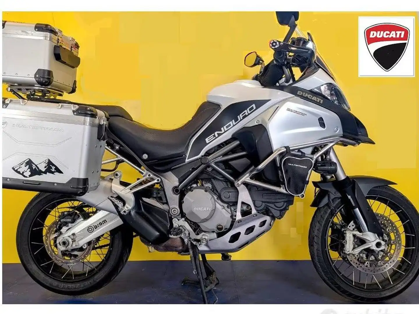 Ducati Multistrada 1200 ENDURO Blanc - 2