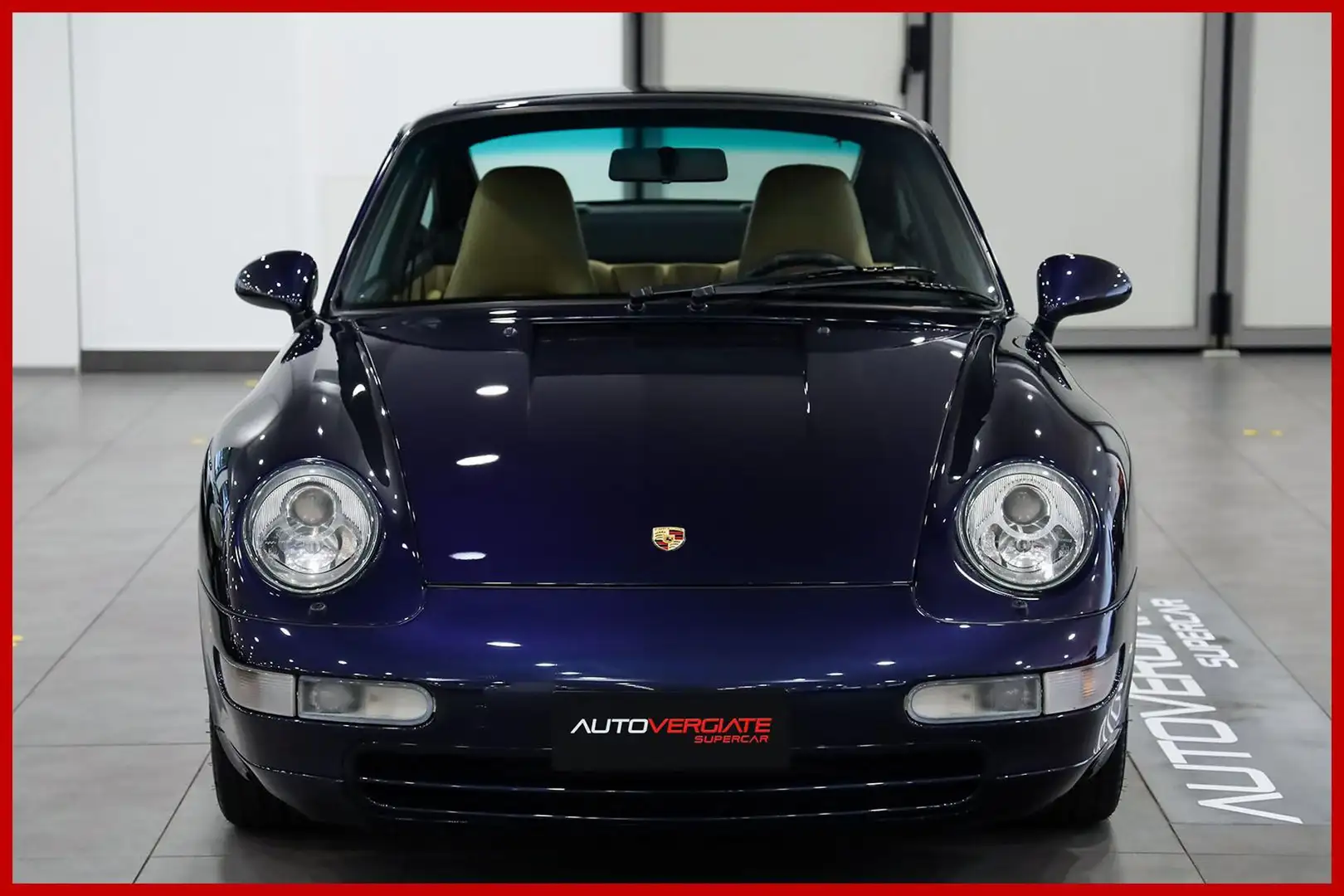 Porsche 993 Carrera 4 ITALIANA - 27 TAGLIANDI IN PORSCHE Bleu - 2
