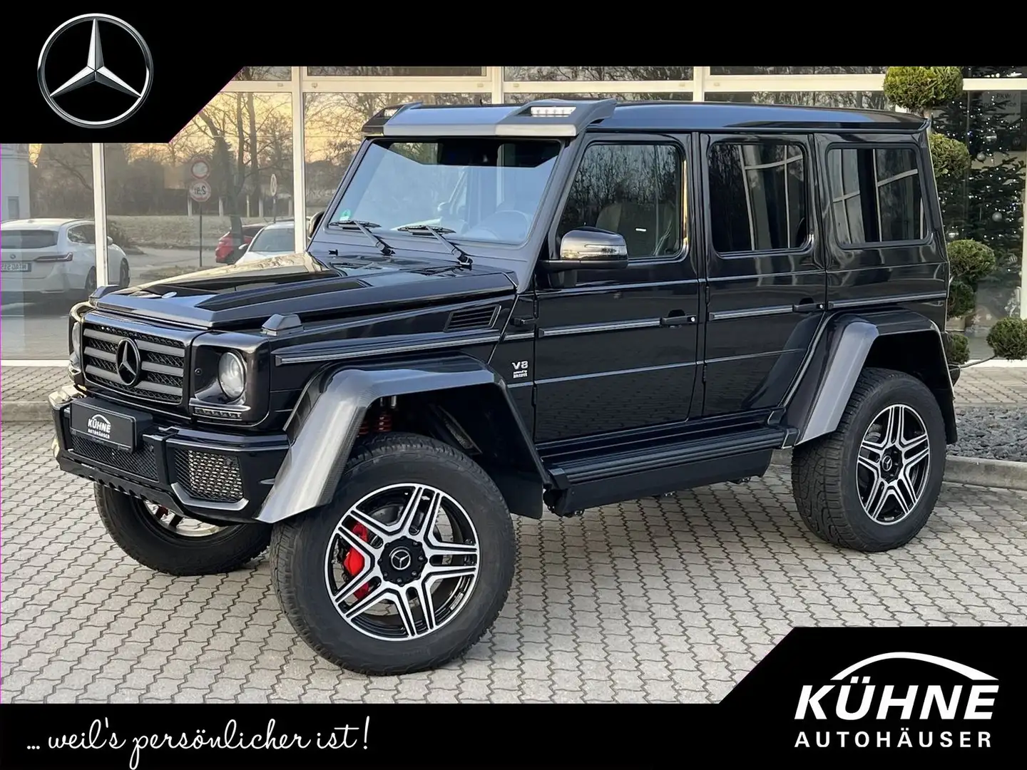 Mercedes-Benz G 500 4x4² *Brabus*Einzelstück*AHK*Standheizung Schwarz - 1