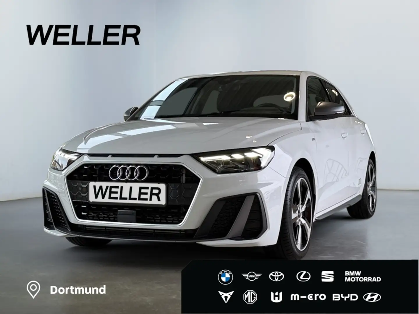 Audi A1 40 TFSI Sportback S tronic S line *CarPlay*SHZ* Weiß - 1