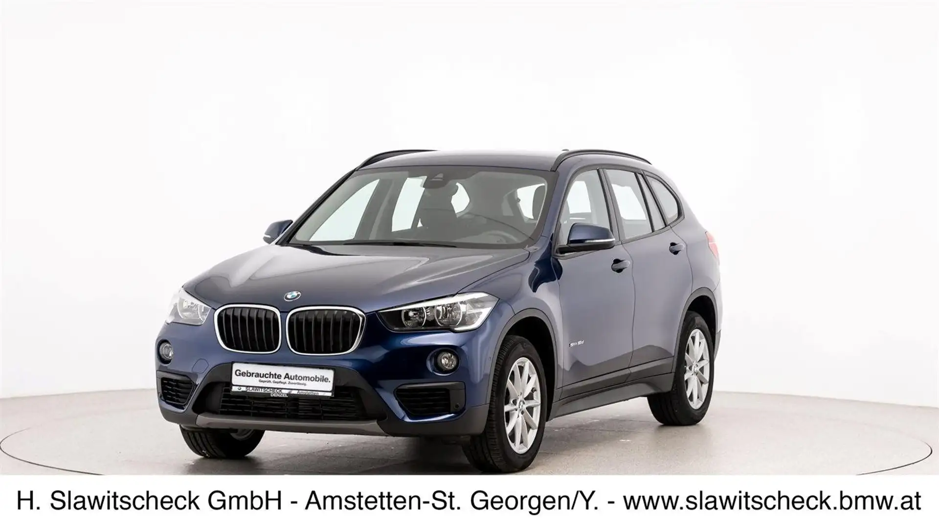 BMW X1 sDrive18d F48 plava - 1