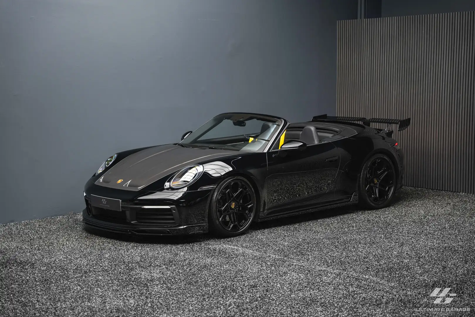 Porsche 992 TECHART 4S Cabrio *600PS*EINZELSTÜCK* Schwarz - 1