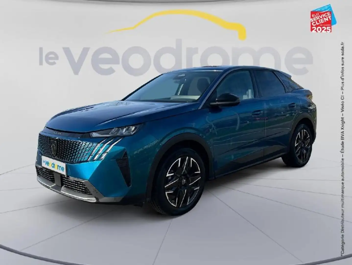 Peugeot 3008 1.2 Hybrid 145ch Allure e-DCS6 Bleu - 1