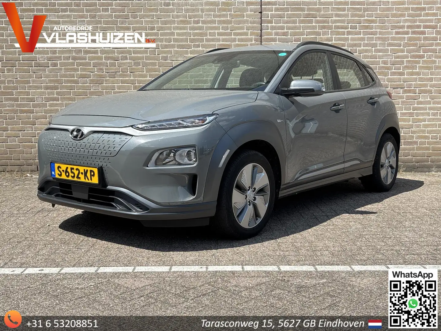 Hyundai KONA EV Comfort 39 kWh | € 12.900,- NETTO! | Climate | Grijs - 1