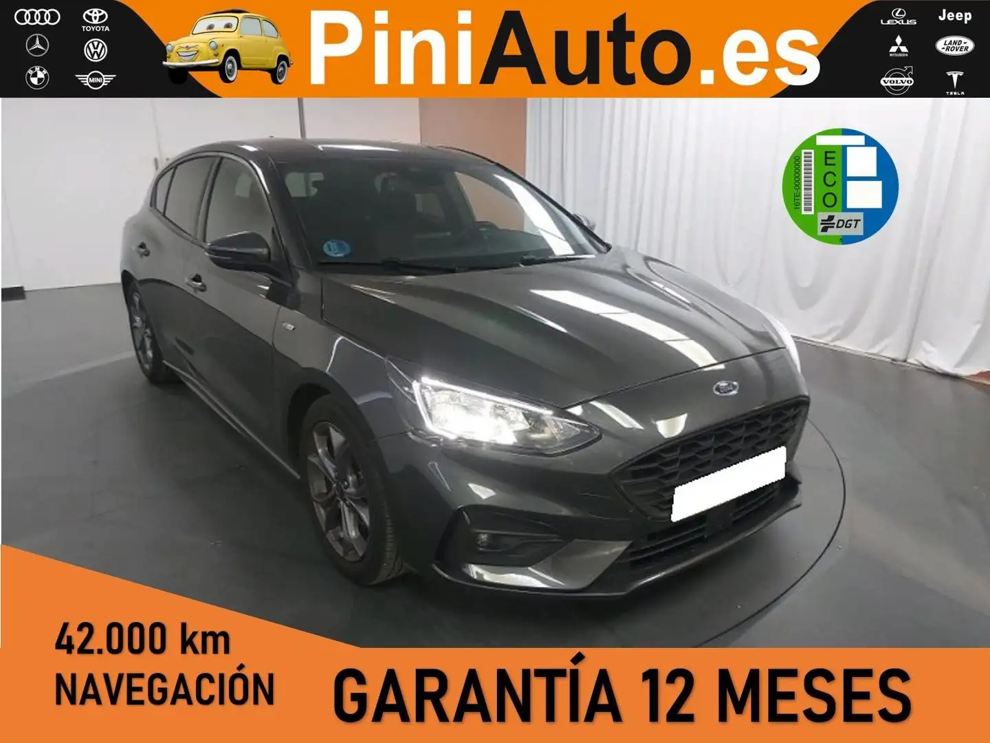 Ford Focus 1.0 Ecoboost MHEV ST-Line 125 Grigio - 1