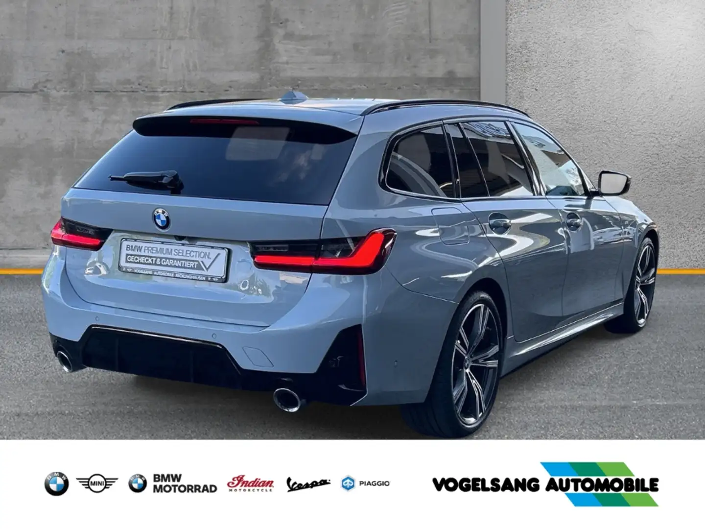 BMW 330 dxDriveTouring,M Sport,HUD,RFK,HIFI,DrivingAssista Grijs - 2