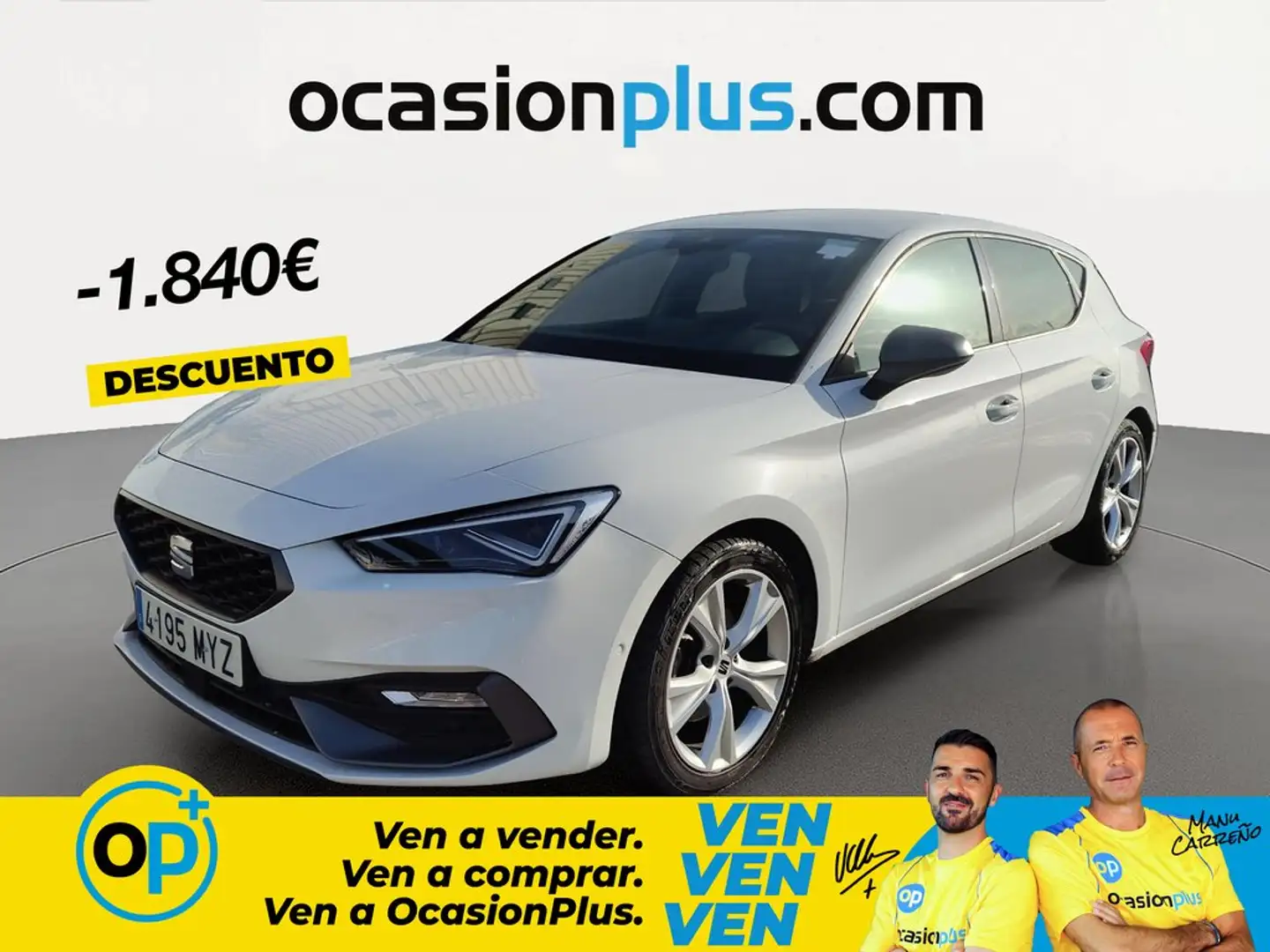 SEAT Leon 1.5 TSI S&S FR 25º Aniversario 115 Blanco - 1