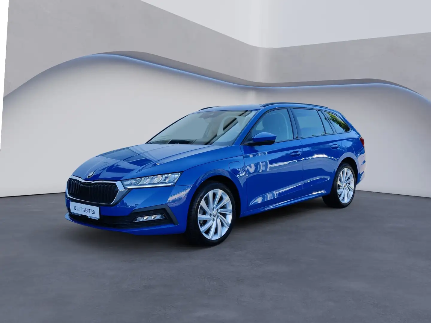 Skoda Octavia Combi Ambition iV 1.4 TSIe LED+SHZ+PDC Bleu - 1