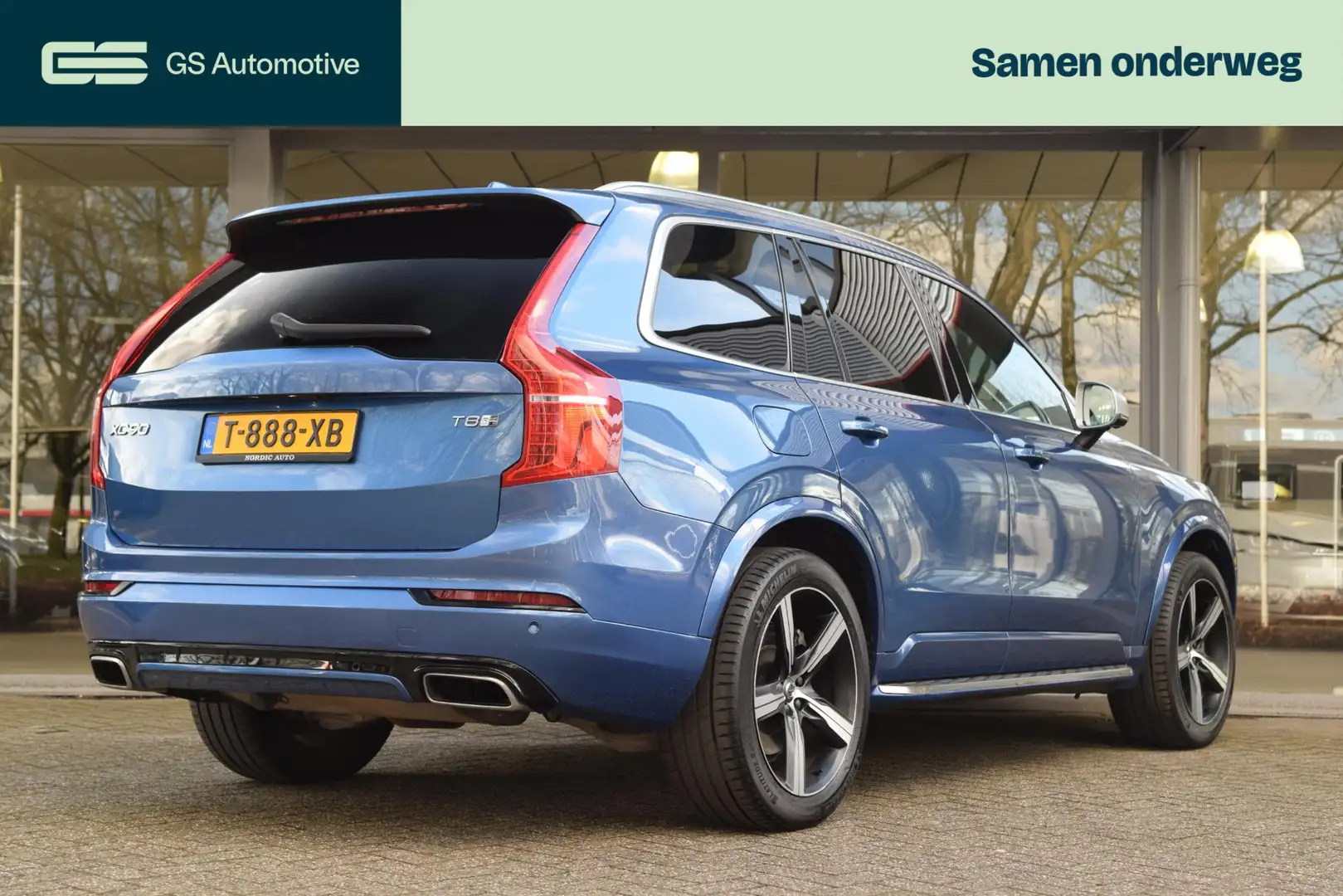 Volvo XC90 T8 AWD R-Design Inscription |PANO|B&O|TH|VENT+VERW Blau - 2