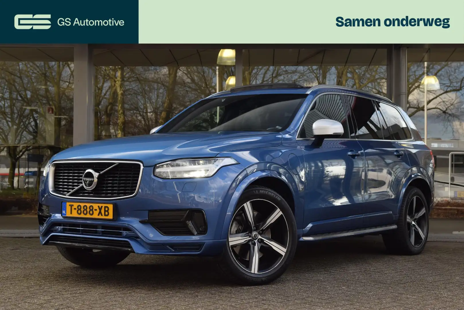 Volvo XC90 T8 AWD R-Design Inscription |PANO|B&O|TH|VENT+VERW Blau - 1