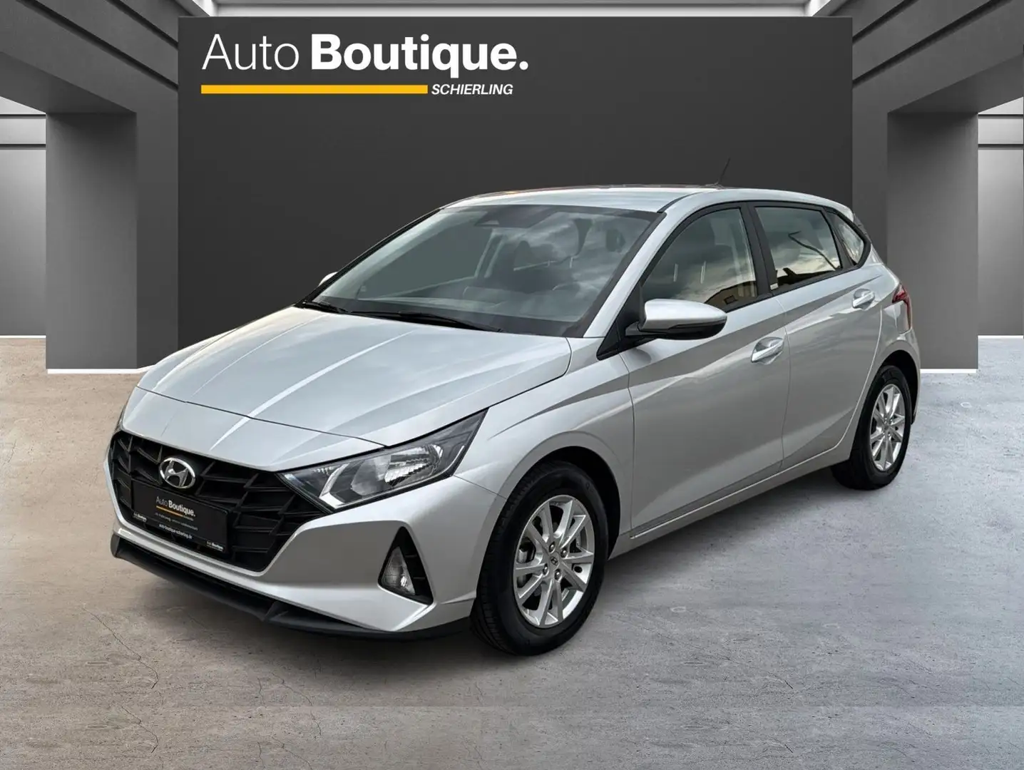 Hyundai i20 1.2 Select/DAB/SHZ/PDC/KLIMA/+ Silber - 1