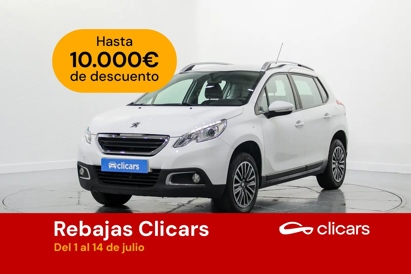 Peugeot 2008 1.2 VTI PureTech Active Blanc - 1