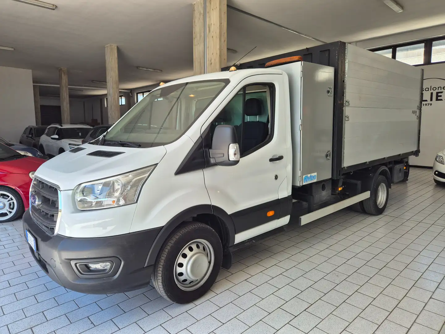 Ford Transit 350 L4 2.0 TDCI 170CV Ribaltabile doppia sponda Bianco - 1