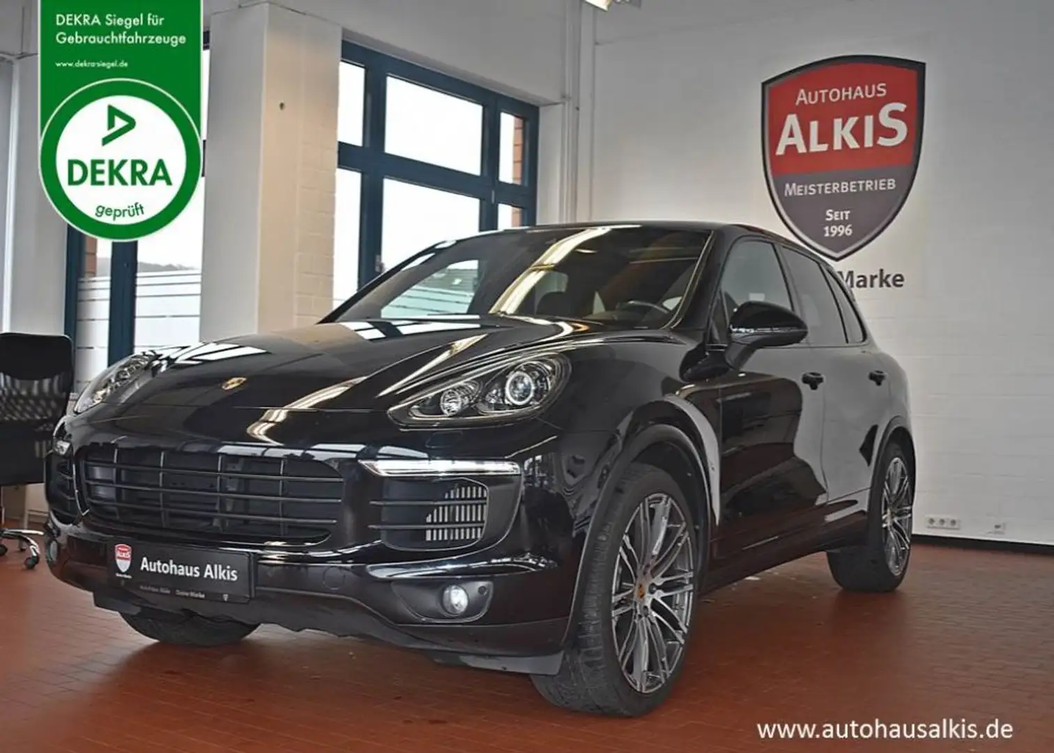 Porsche Cayenne S Diesel Tiptronic S Zwart - 1