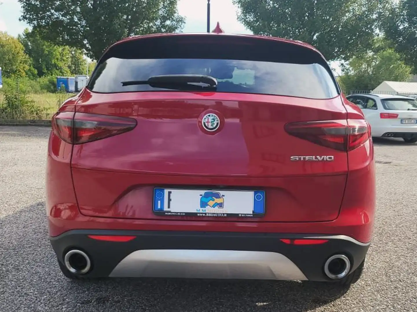Alfa Romeo Stelvio Stelvio 2.2 D Sport Tech 160cv automatica Rosso - 2