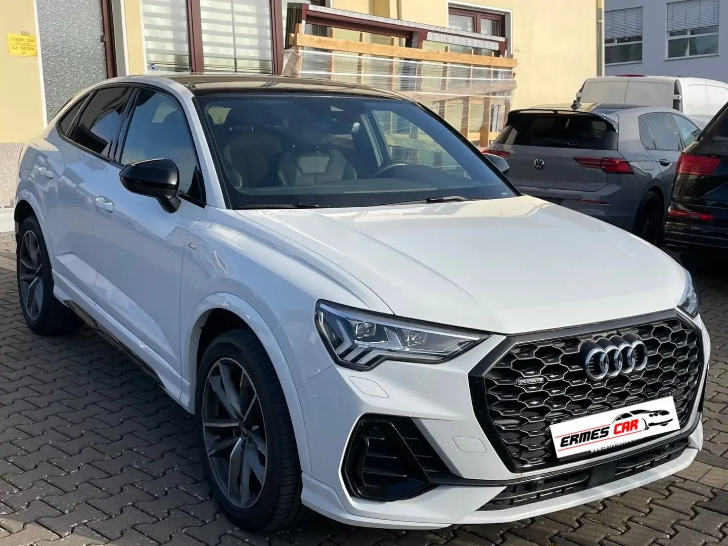 Audi Q3 SPB 40 TDI S line Q4 s-tronic MATRIX PANO KAMERA Bianco - 1
