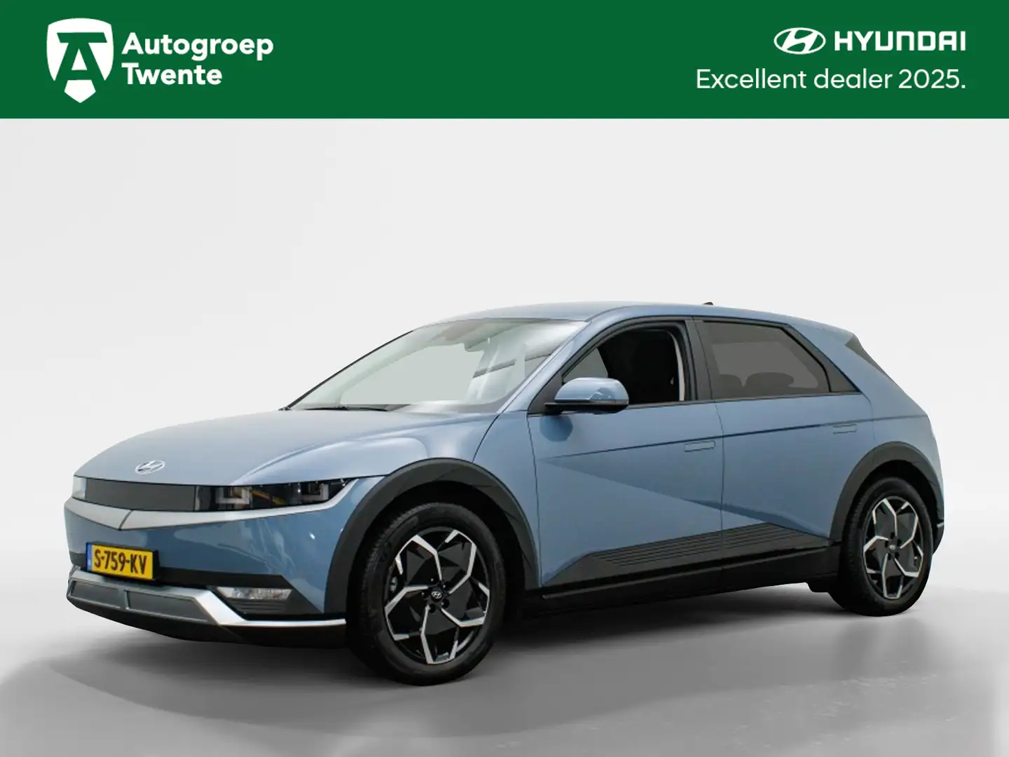 Hyundai IONIQ 5 77 kWh Style | Warmtepomp | Private lease 599 p.m. Blauw - 1
