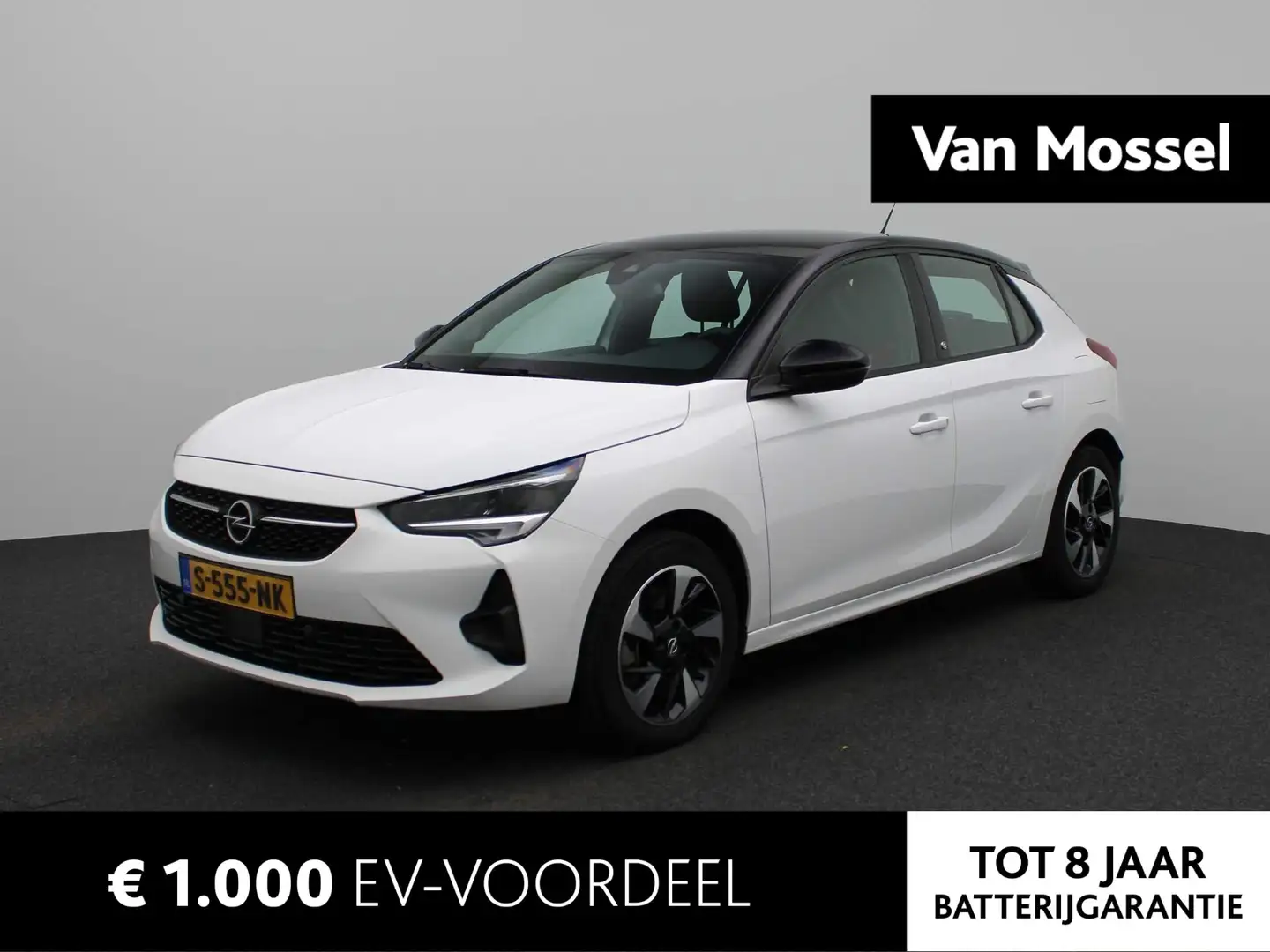 Opel Corsa-e Level 4 50 kWh | Navigatie | Parkeersensoren achte Bianco - 1