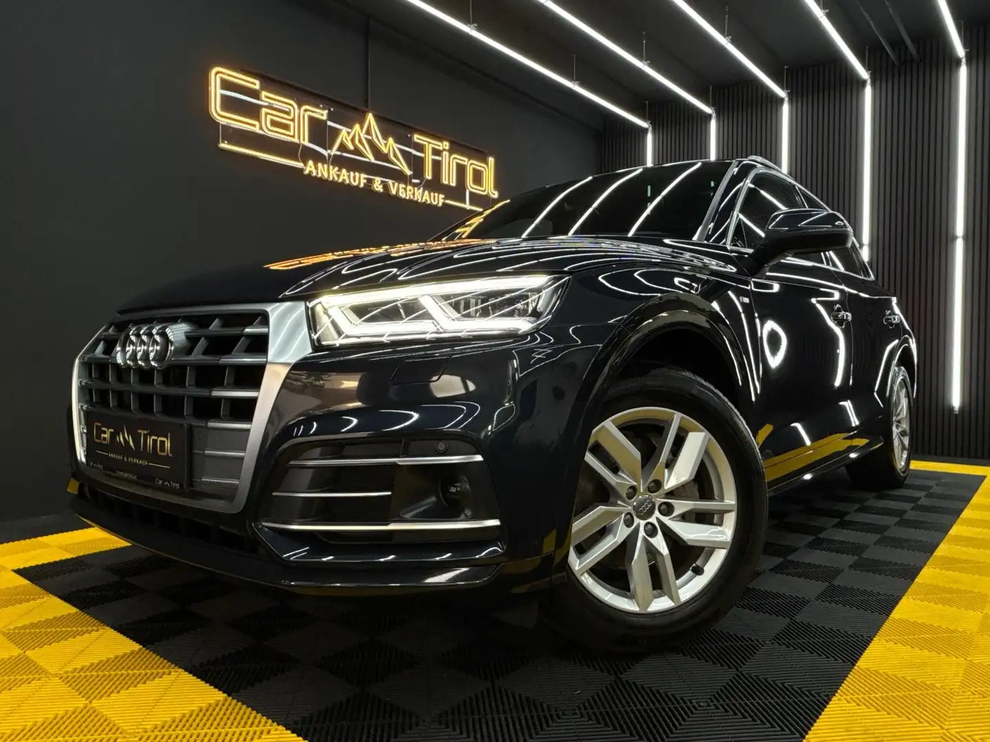 Audi Q5 35 TDI | S-LINE | KAMERA | AHK | VIRTUAL-COCKPIT Blau - 1