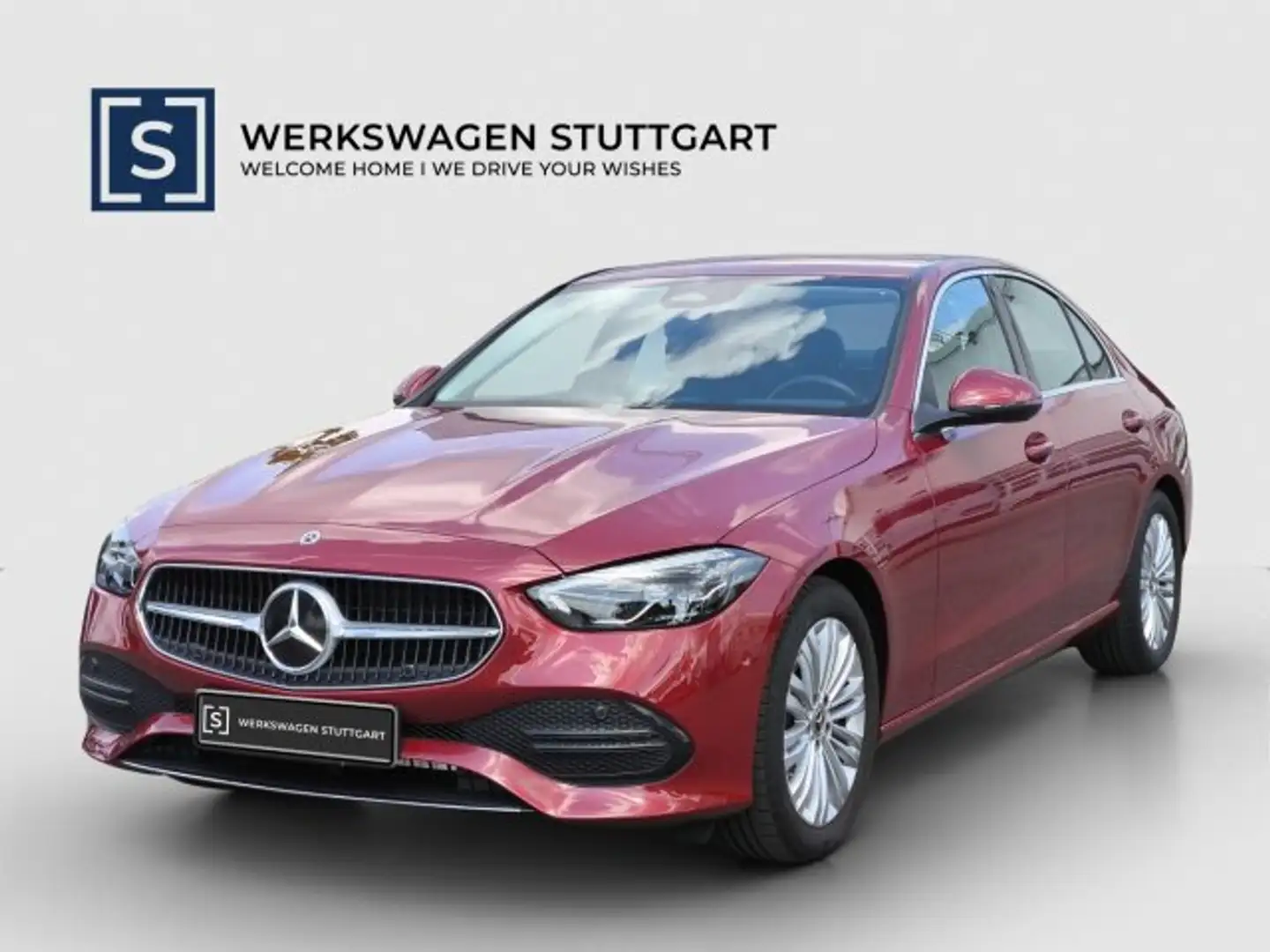 Mercedes-Benz C 200 C 200 Avantgarde Kamera LED Vorr.-Distronic Navi Rot - 1