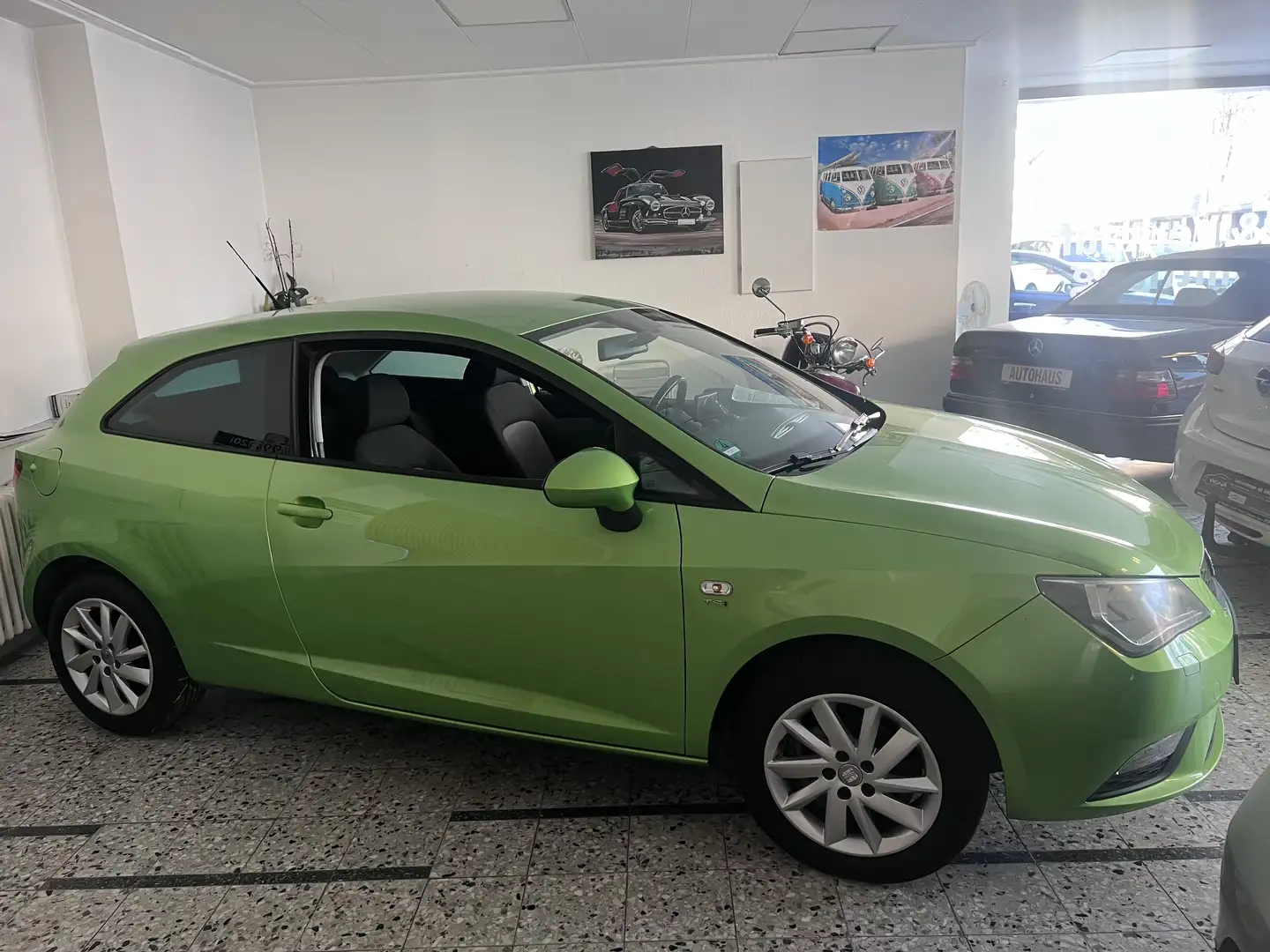 SEAT Ibiza Style Salsa*Navi*Tempomat*Sitzhzg*Klimaaut.* Grün - 2