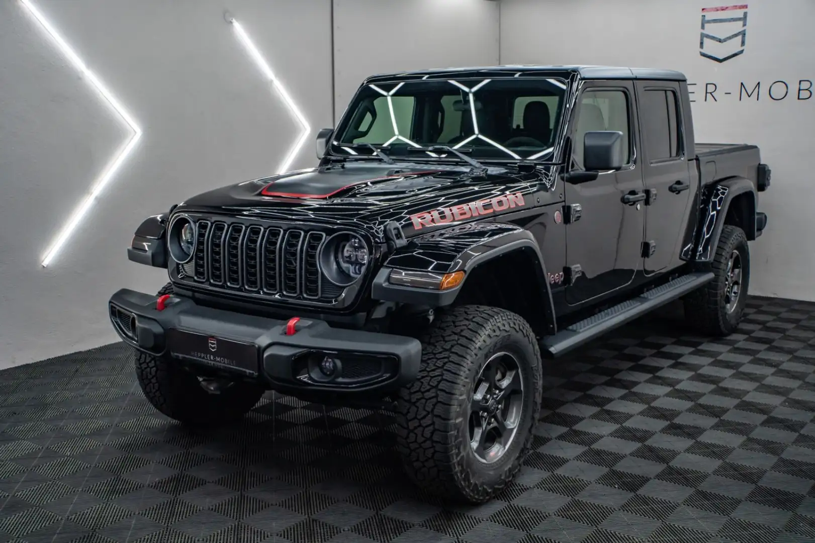 Jeep Gladiator JeepGladiator Rubicon V6 4x4 Leder LED Pano Navi Noir - 1