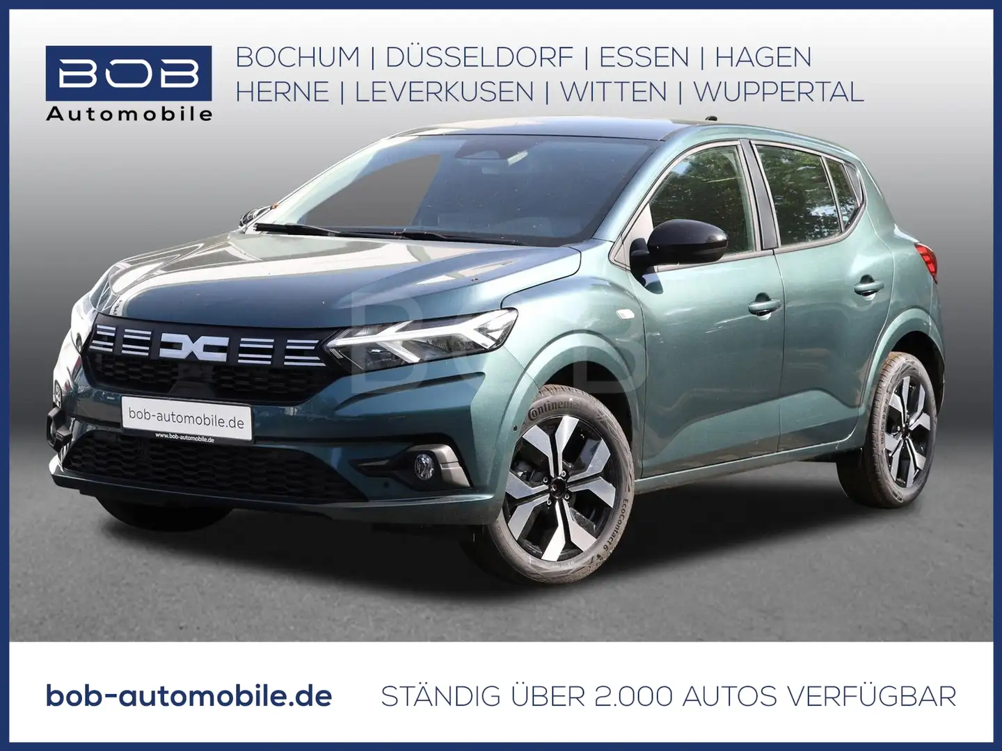 Dacia Sandero Journey ECO-G 100 NAVI SHZ PDC RFK Vert - 1
