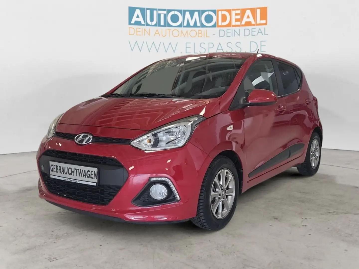 Hyundai i10 Passion ALLWETTER SITZ.HZG TEMPOMAT LENK.HZG ALU B Rot - 2