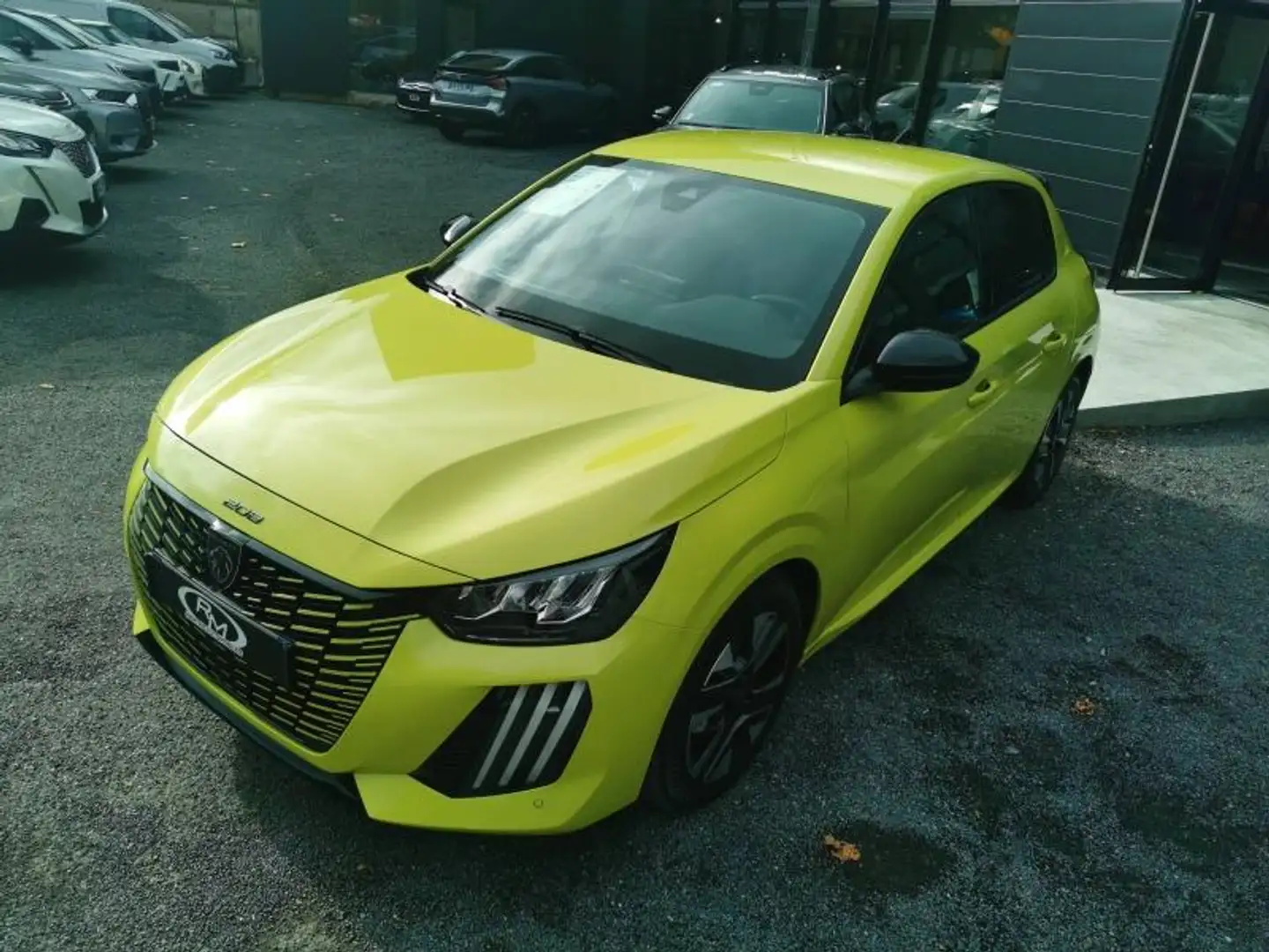 Peugeot 208 1.2 Hybrid 100ch Allure e-DCS6 Gelb - 2