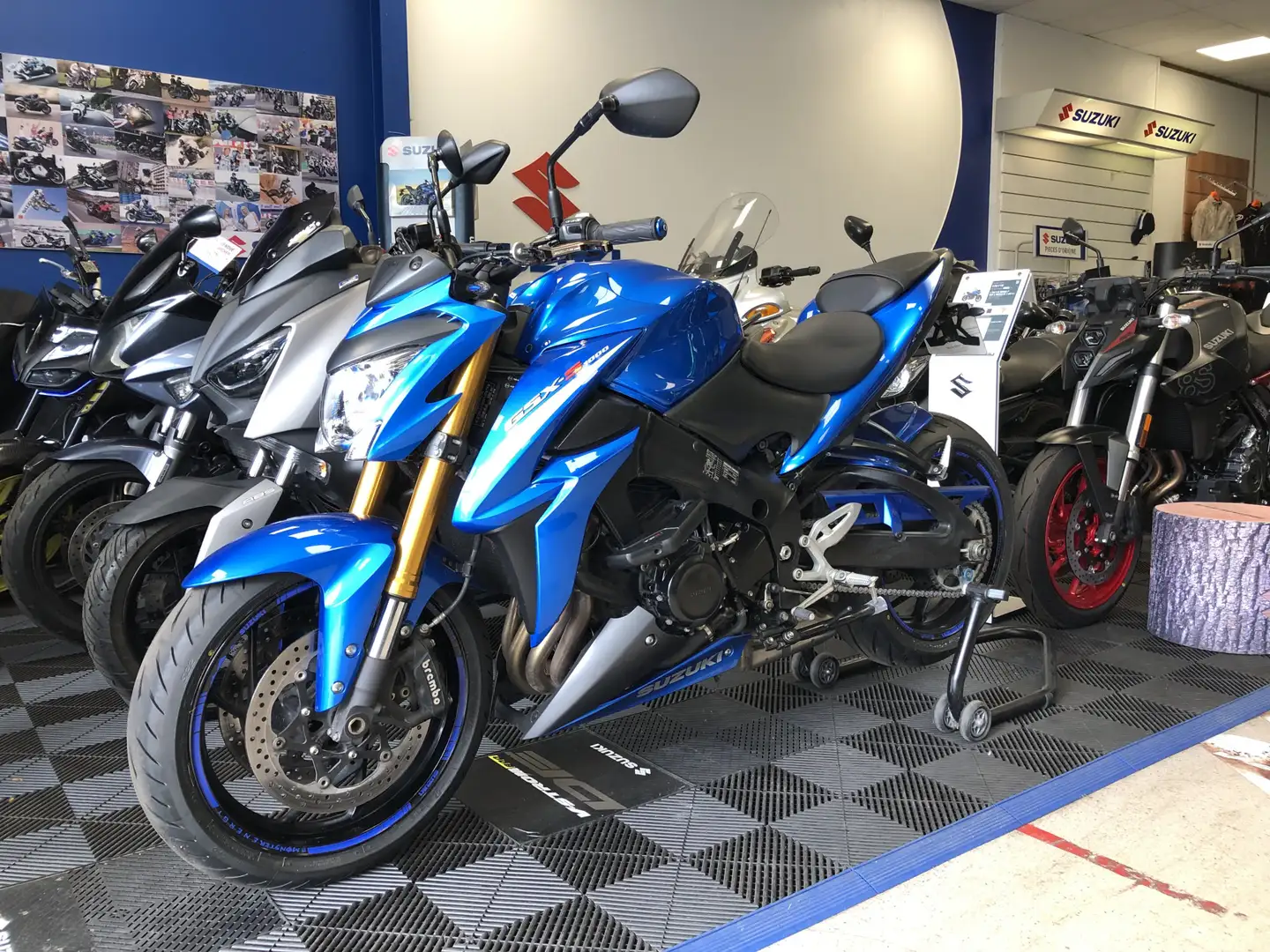 Suzuki GSX-S 1000 Bleu - 2