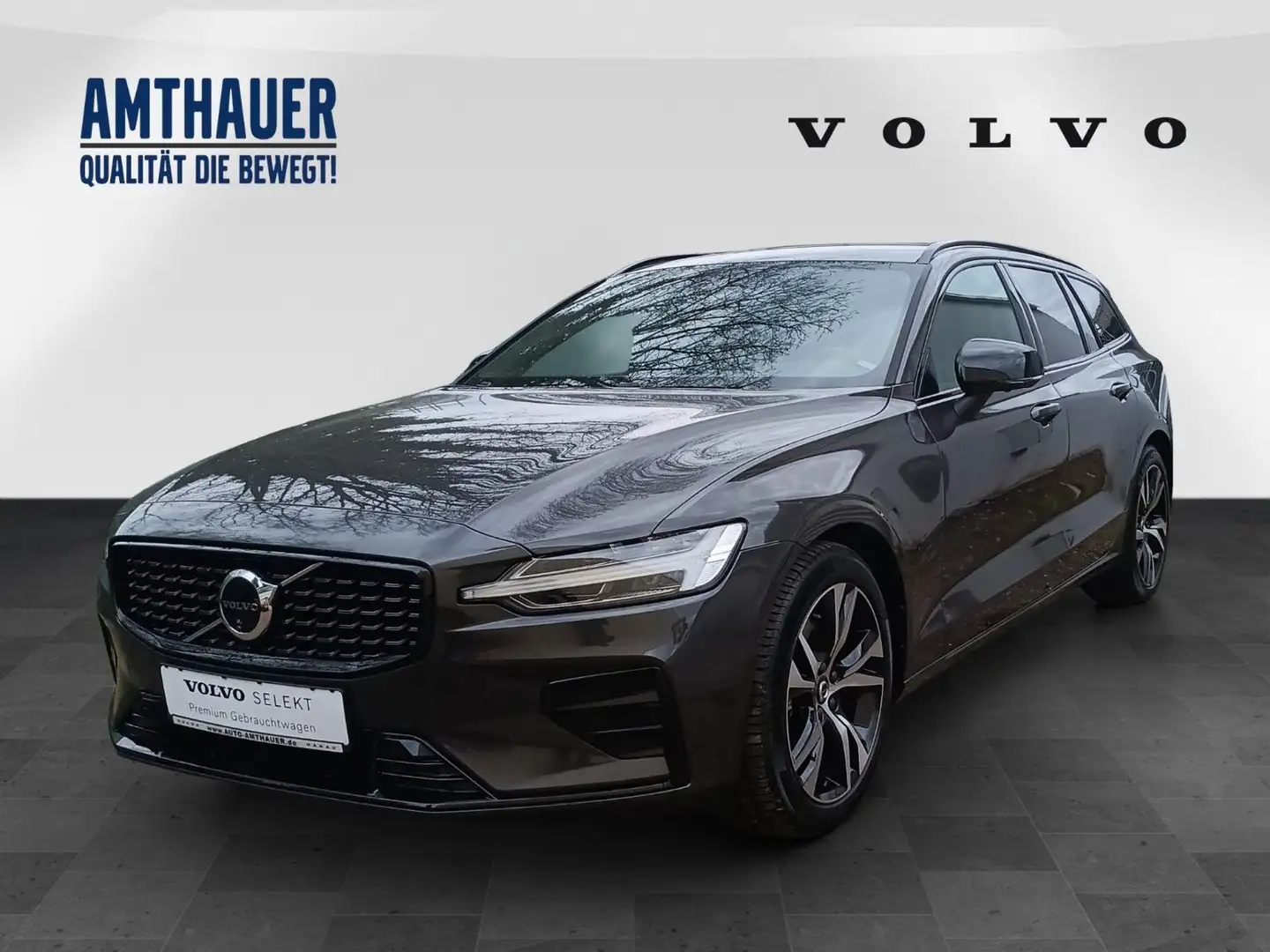Volvo V60 B4 Plus Dark Sitzhzg/Cam/Navi Gris - 1