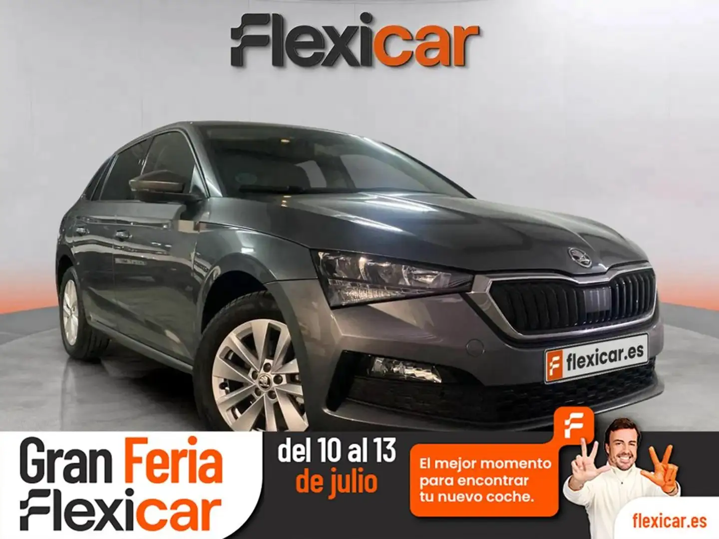 Skoda Scala 1.0 TSI Selection 85kW Gris - 1